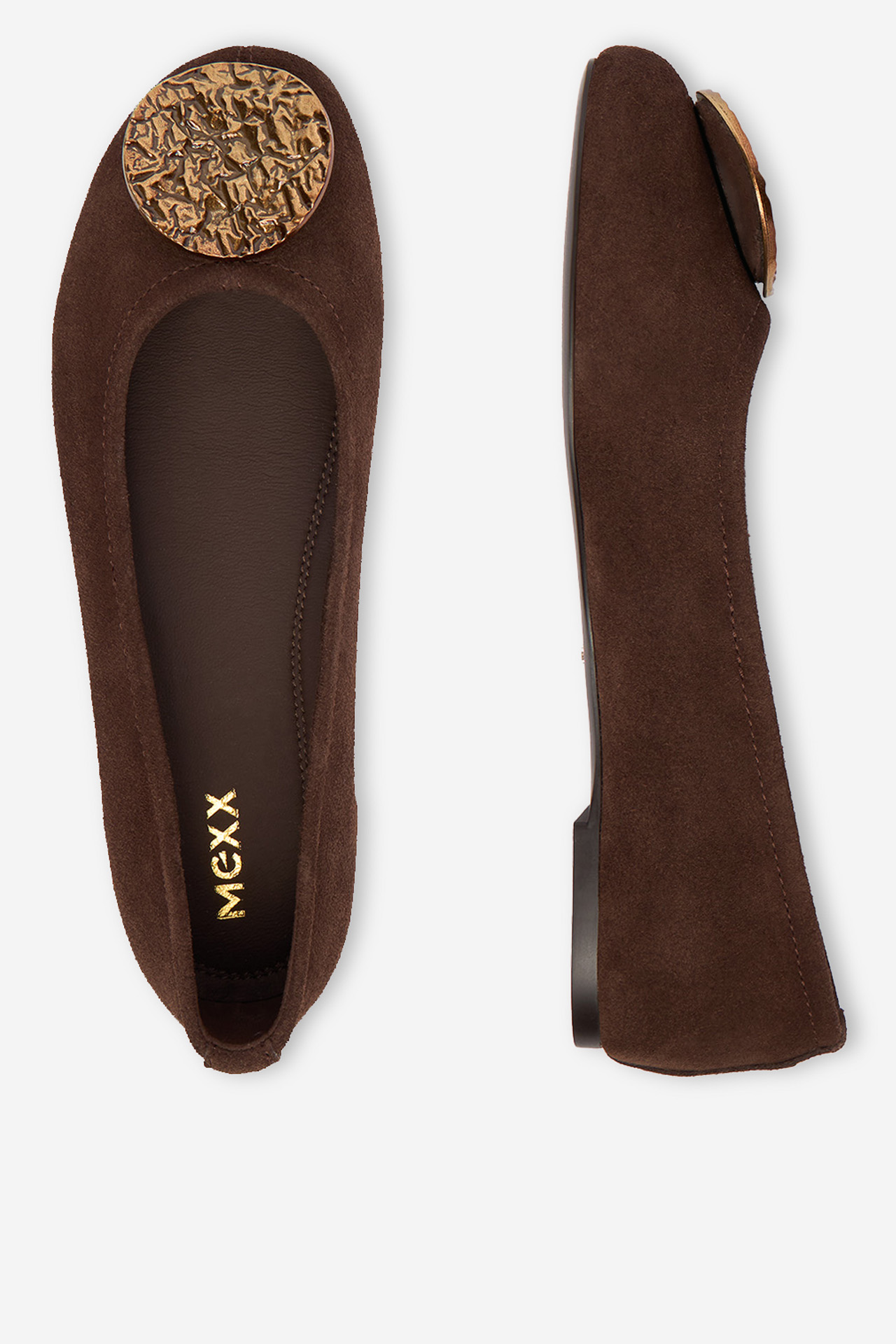 Baleríny Tmavě hnědá