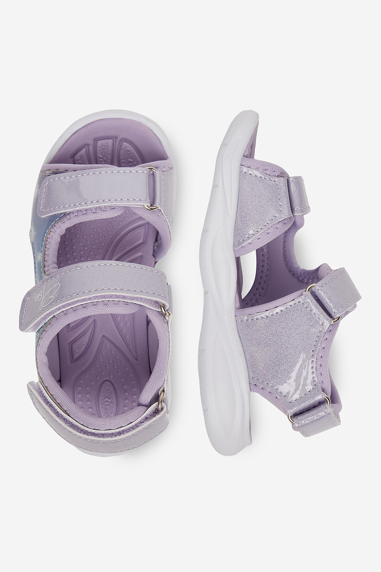 Sandály Světle fialová