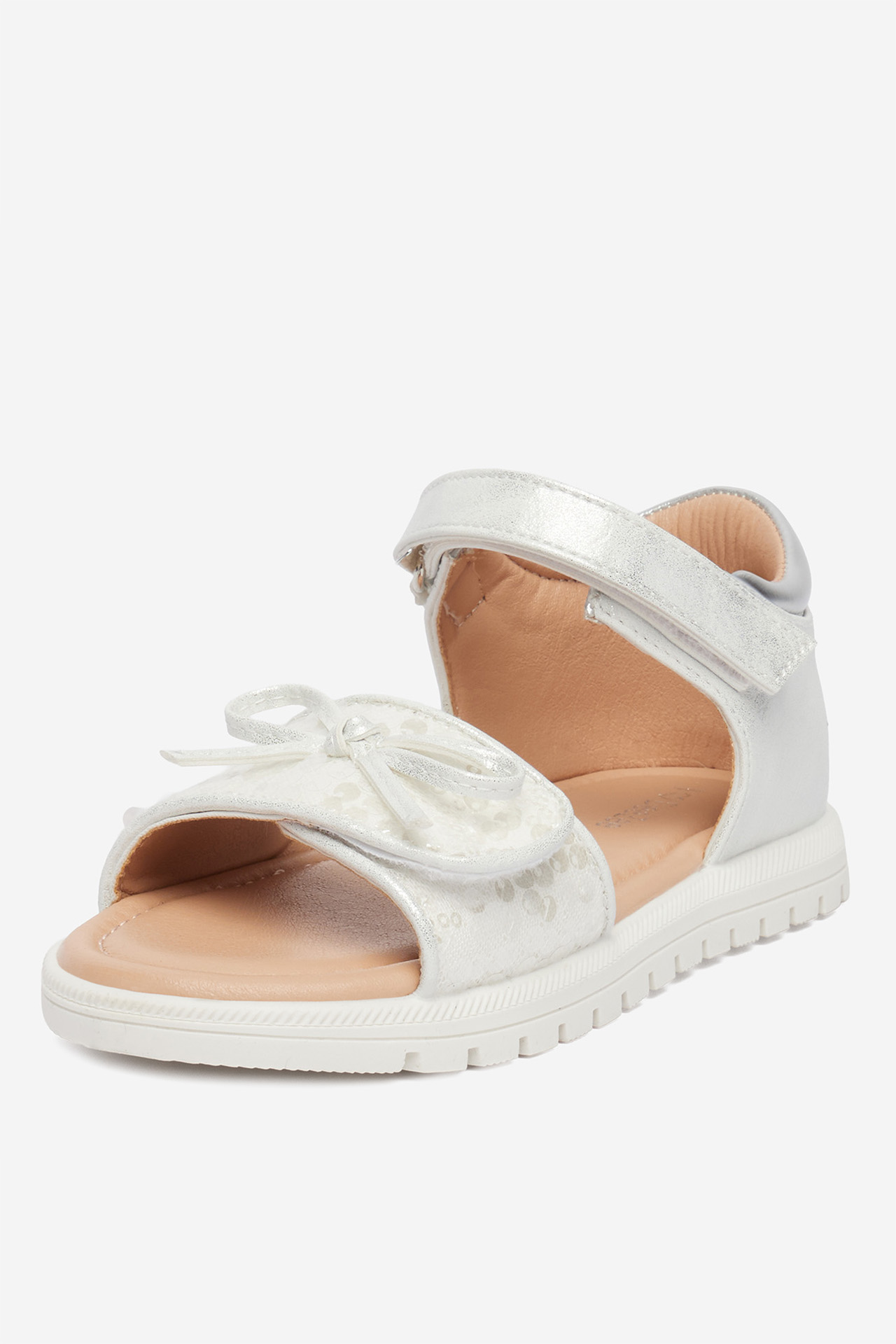 Sandály Stříbrná