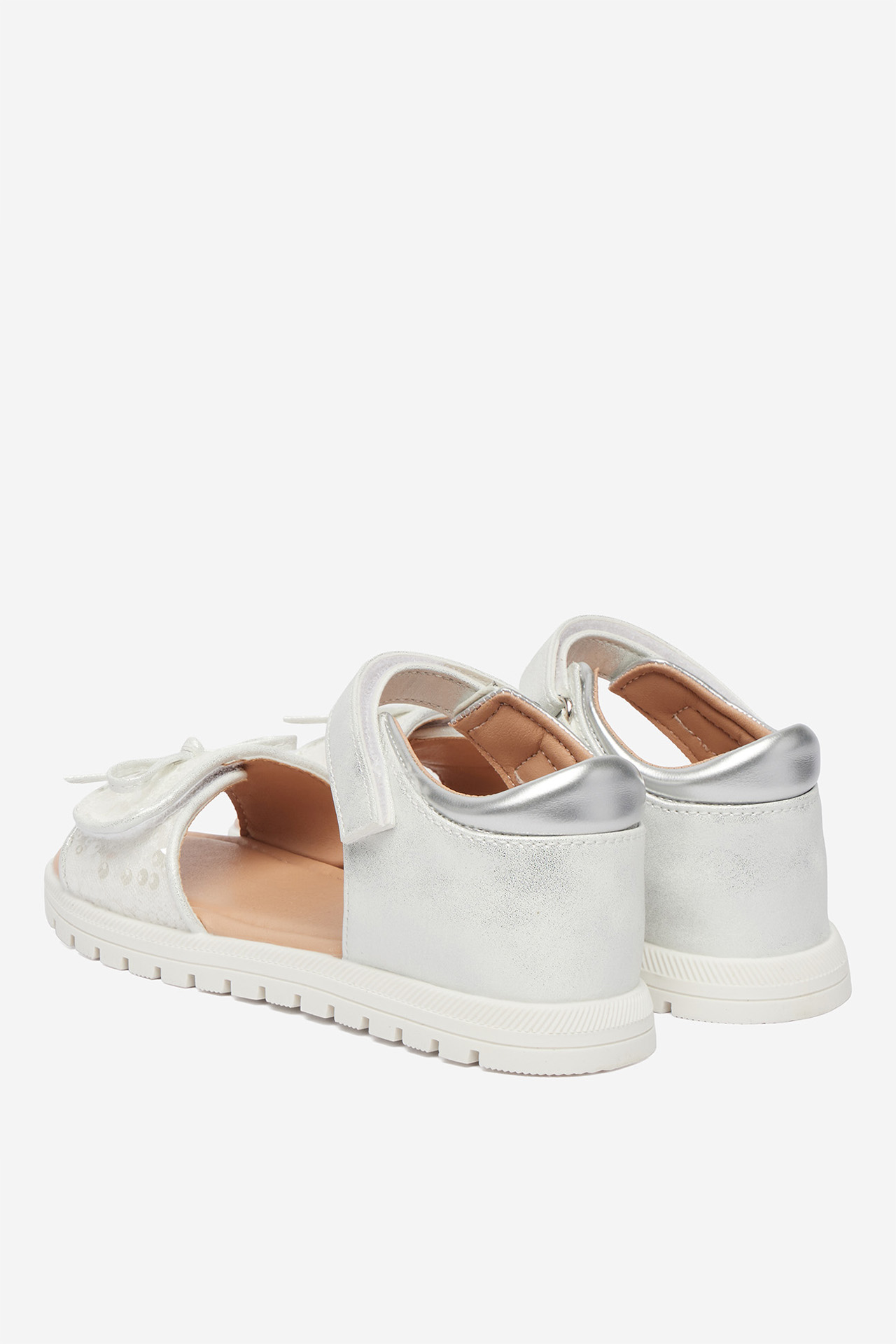 Sandály Stříbrná