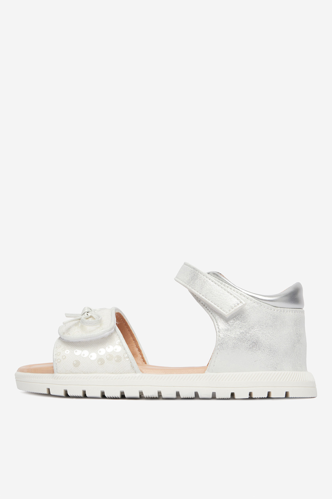 Sandály Stříbrná