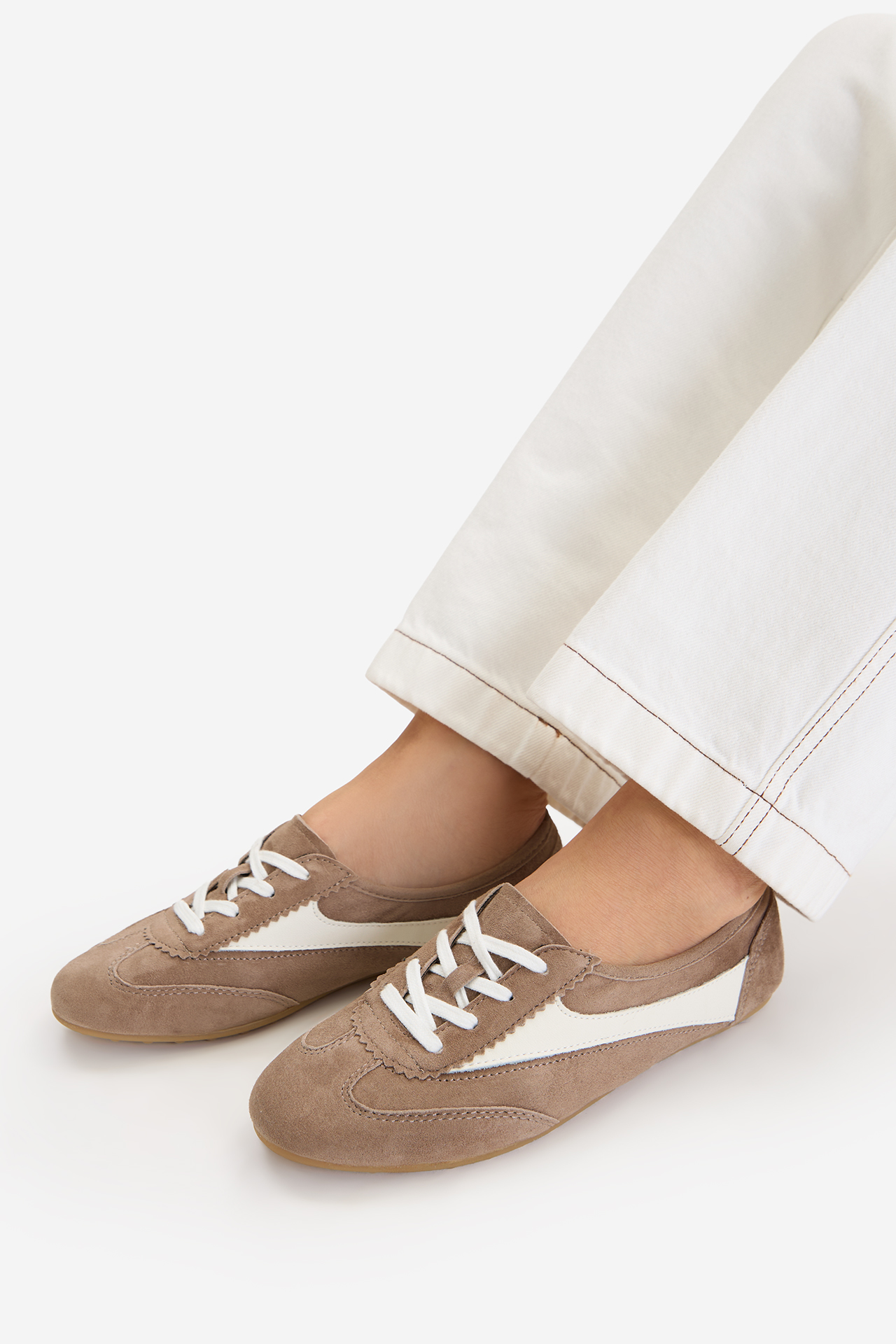 Sneakersy Světle hnědá