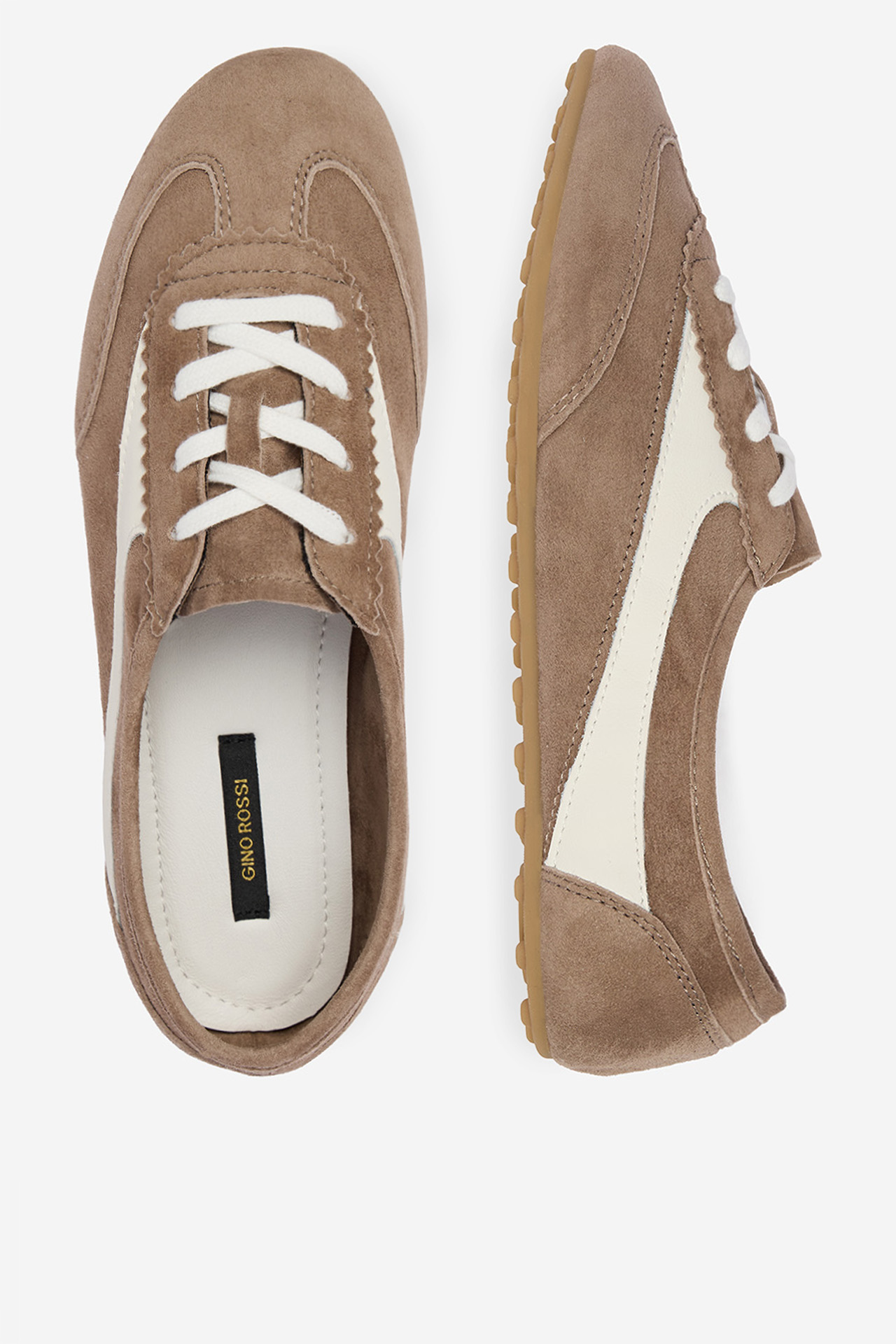 Sneakersy Světle hnědá