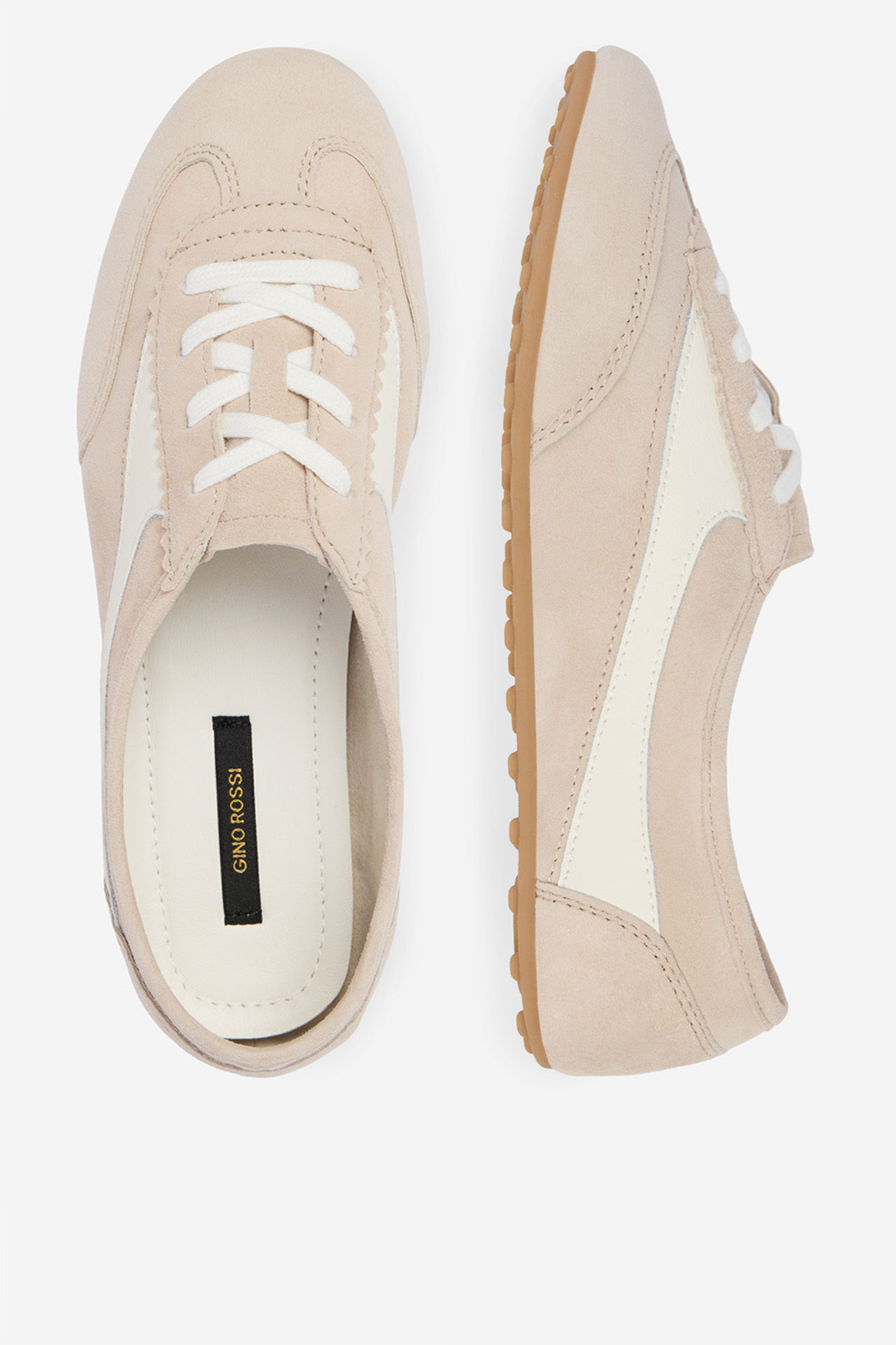 Sneakersy Světle béžová