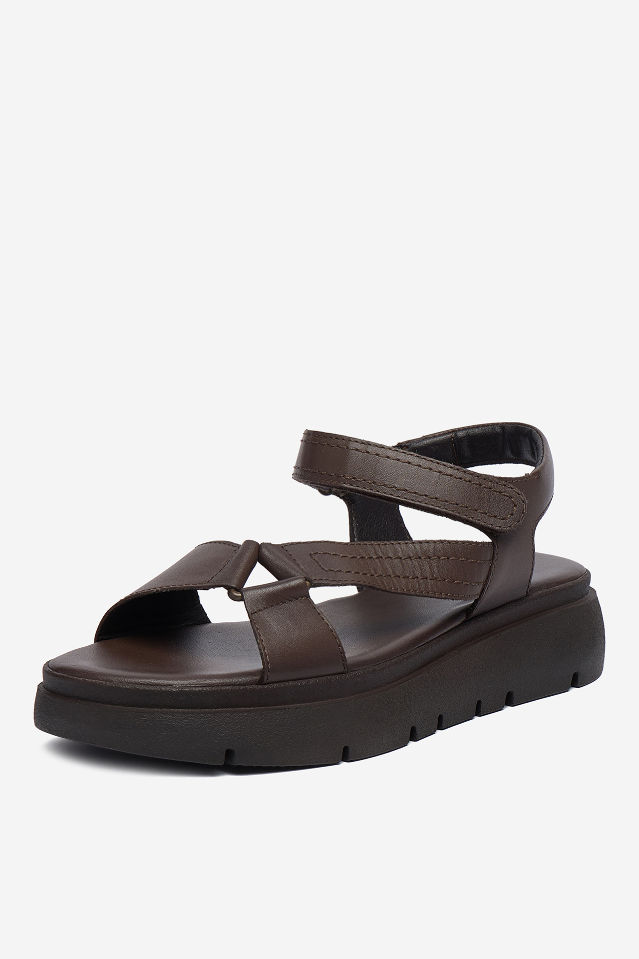 Sandály Tmavě hnědá