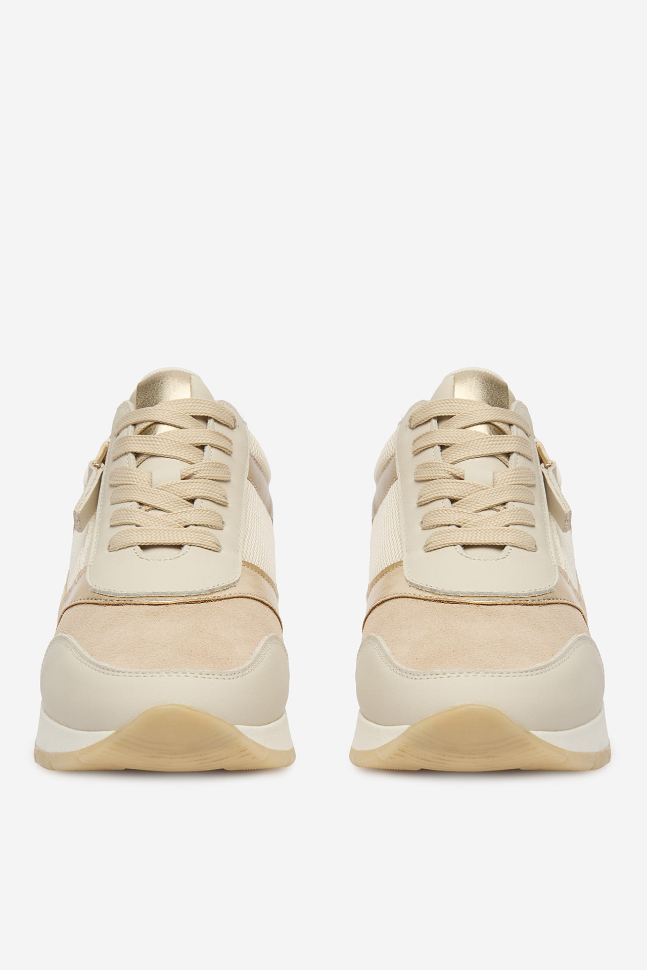 Sneakersy Svetlo béžová