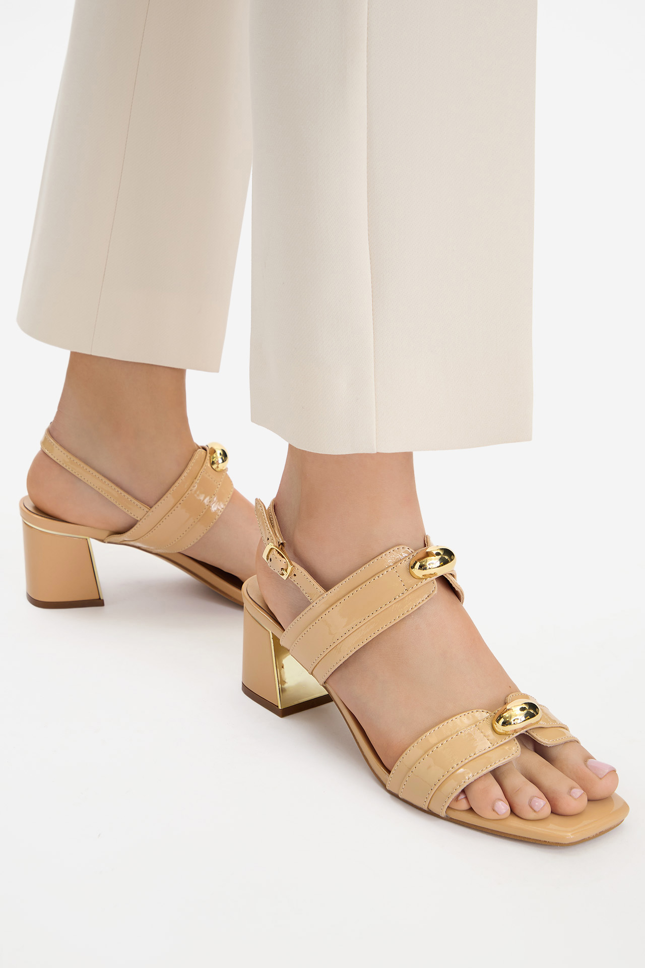 Sandály Béžová