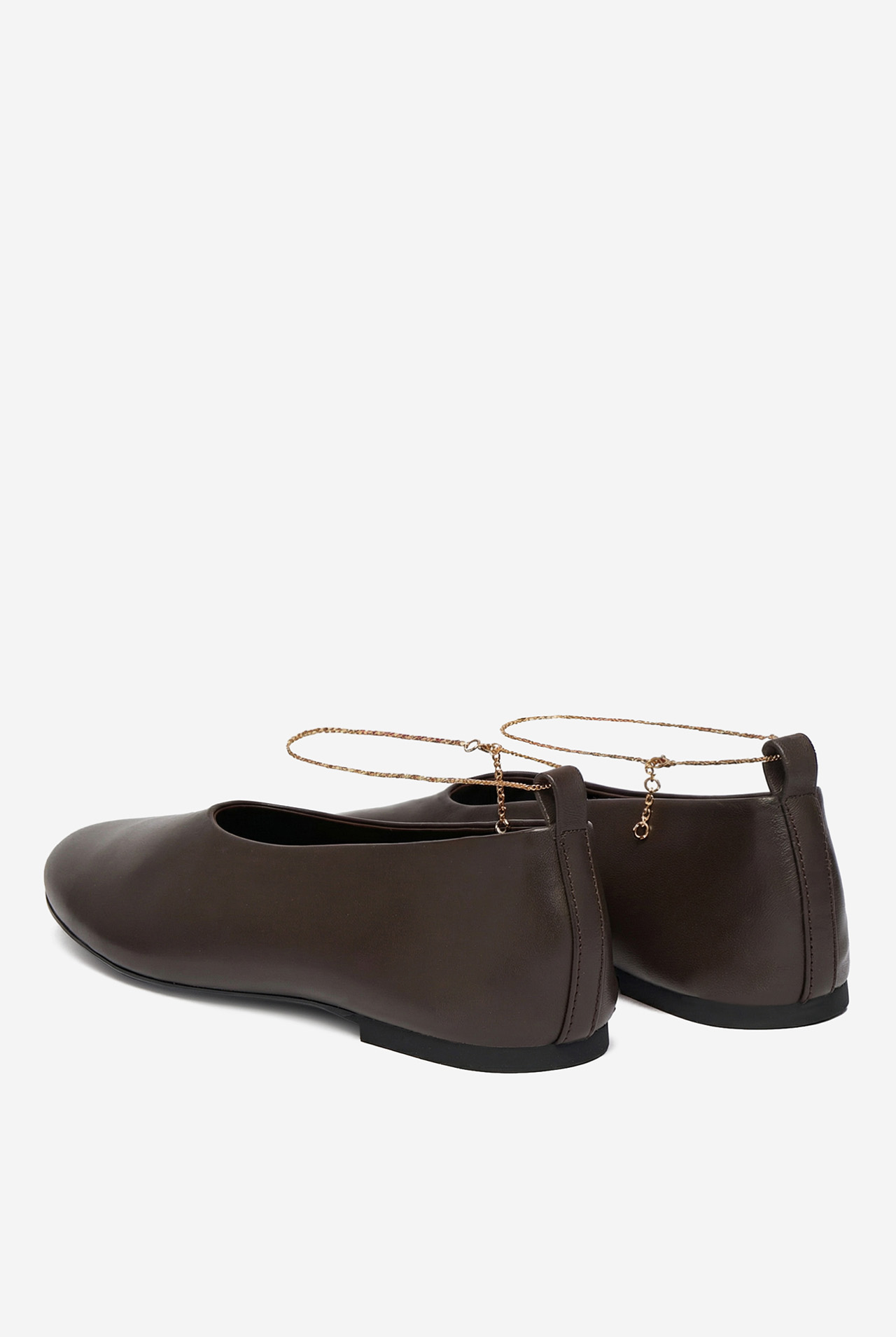 Baleríny Tmavě hnědá