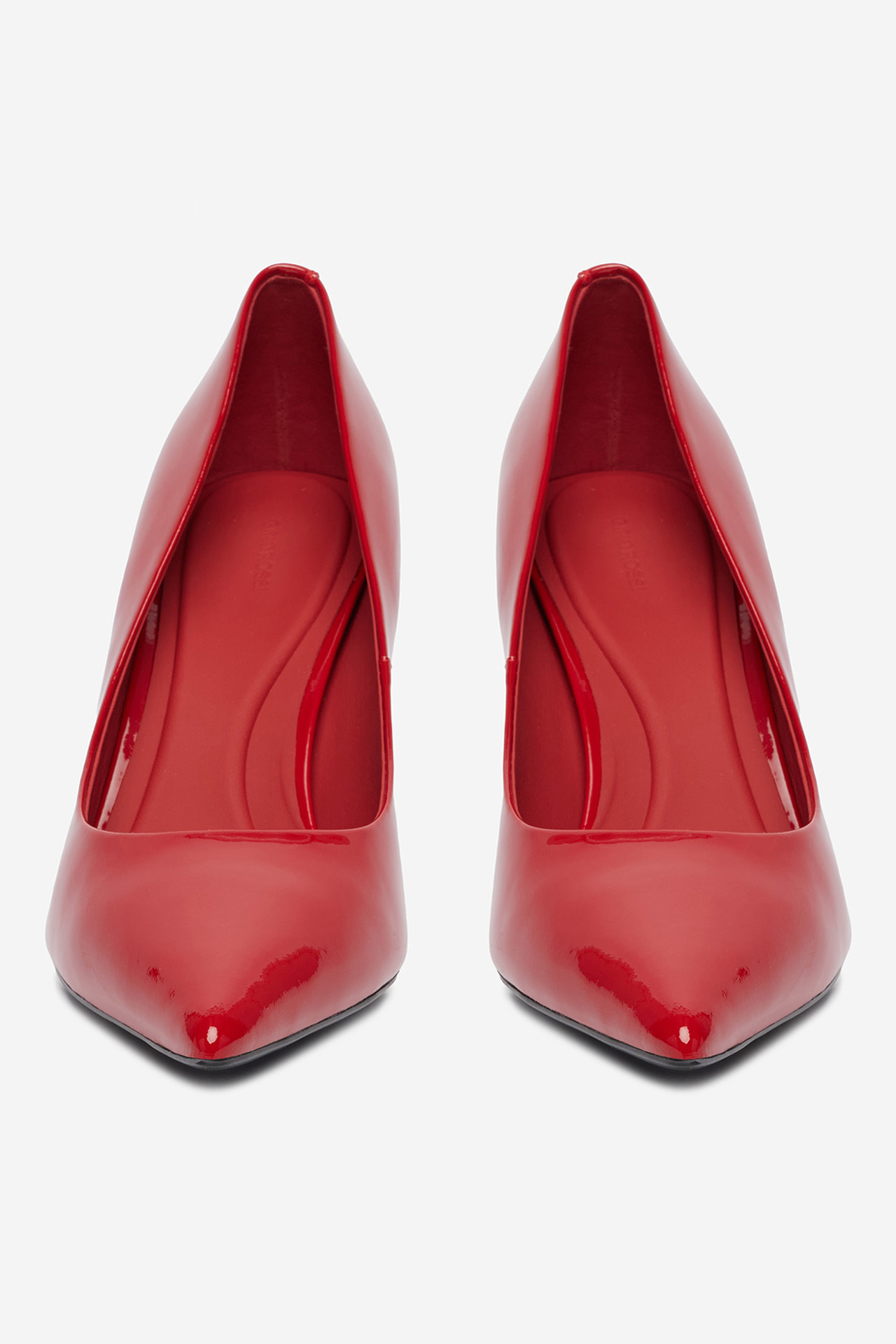 Lodičky na podpatku Červená