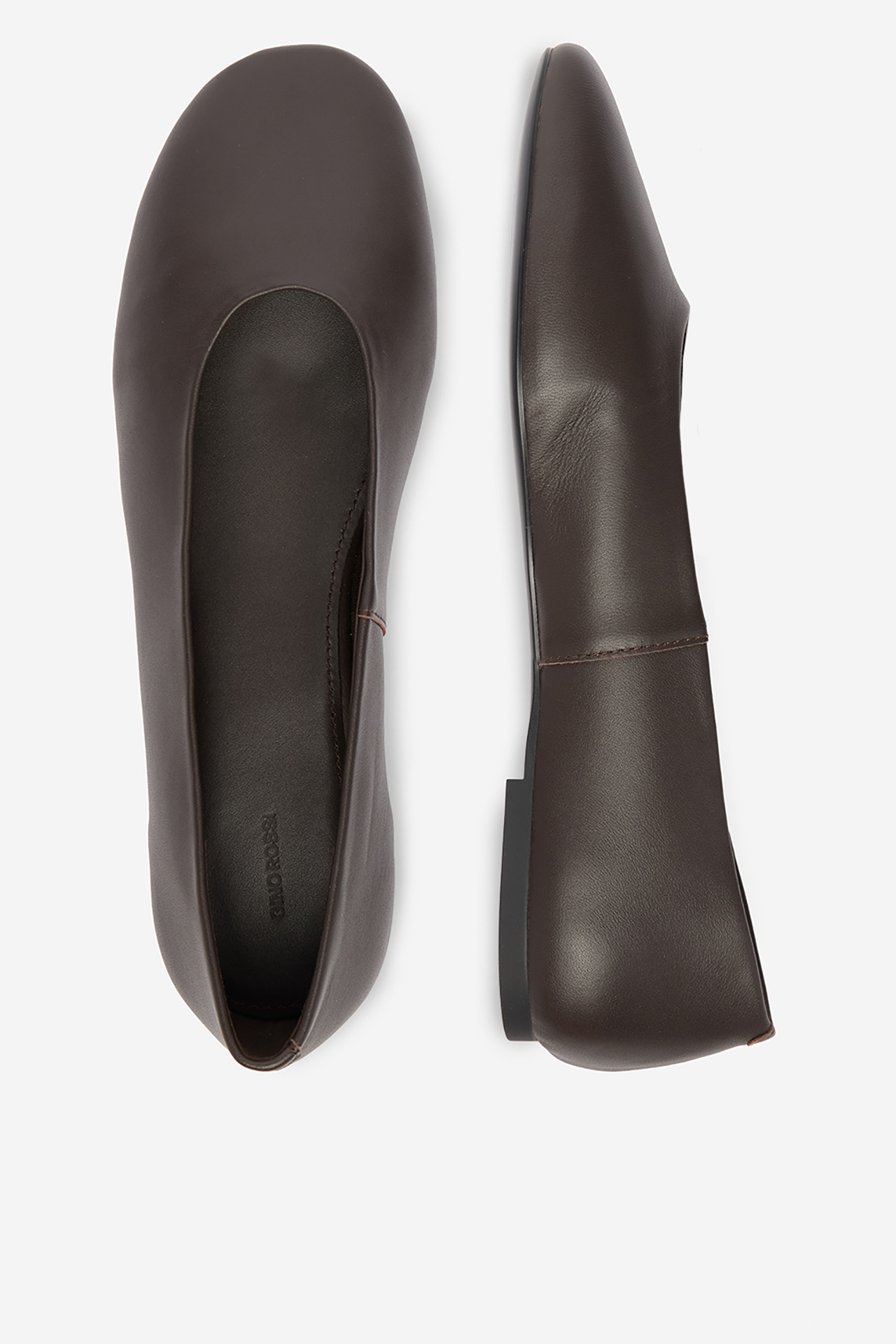 Baleríny Tmavě hnědá