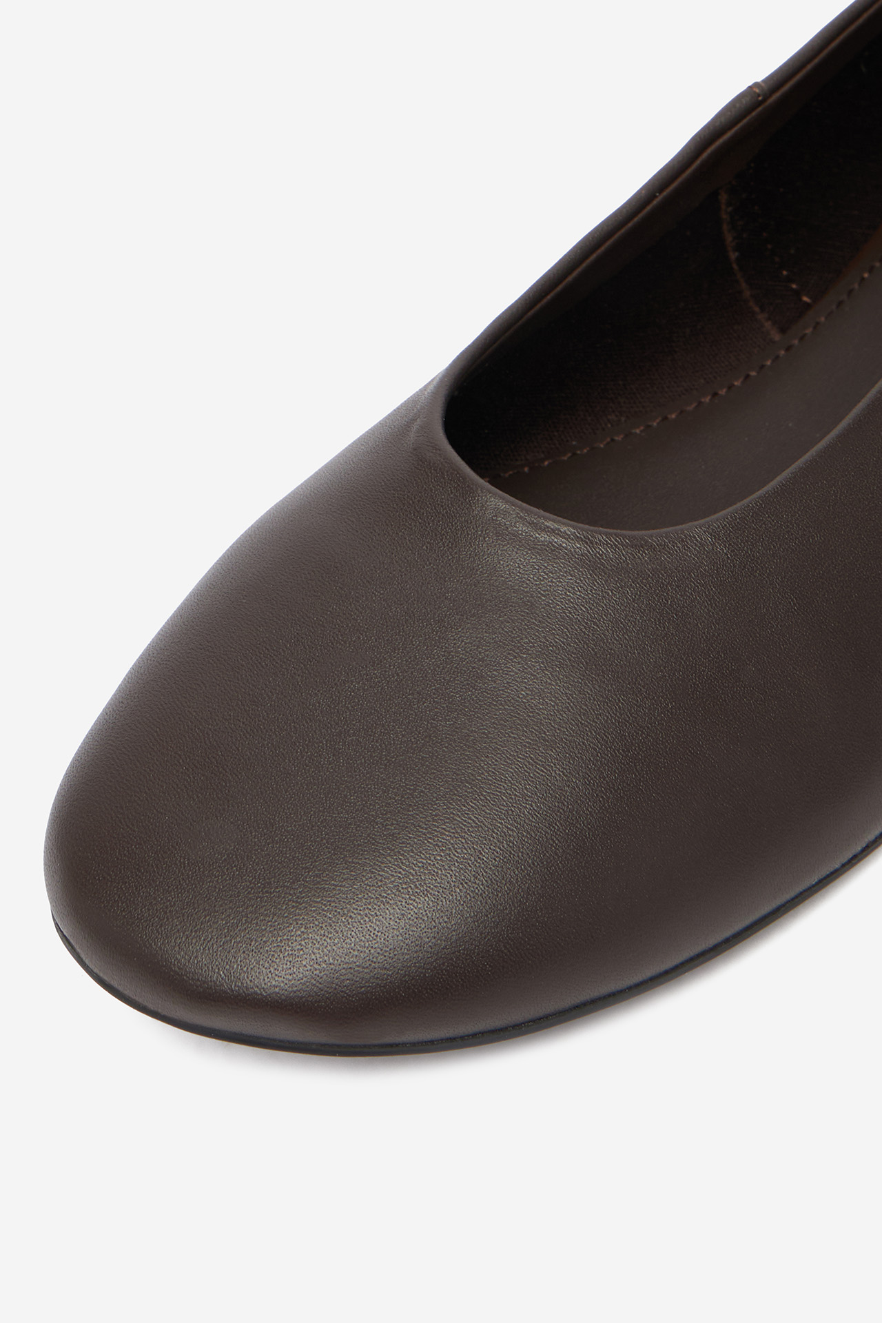 Baleríny Tmavě hnědá