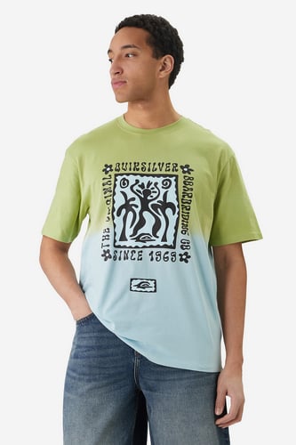 Majica QUIKSILVER W126-QSMTS-1007-46P Zelena