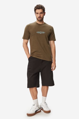 Majica QUIKSILVER W126-QSMTS-1005-33X Temno zelena