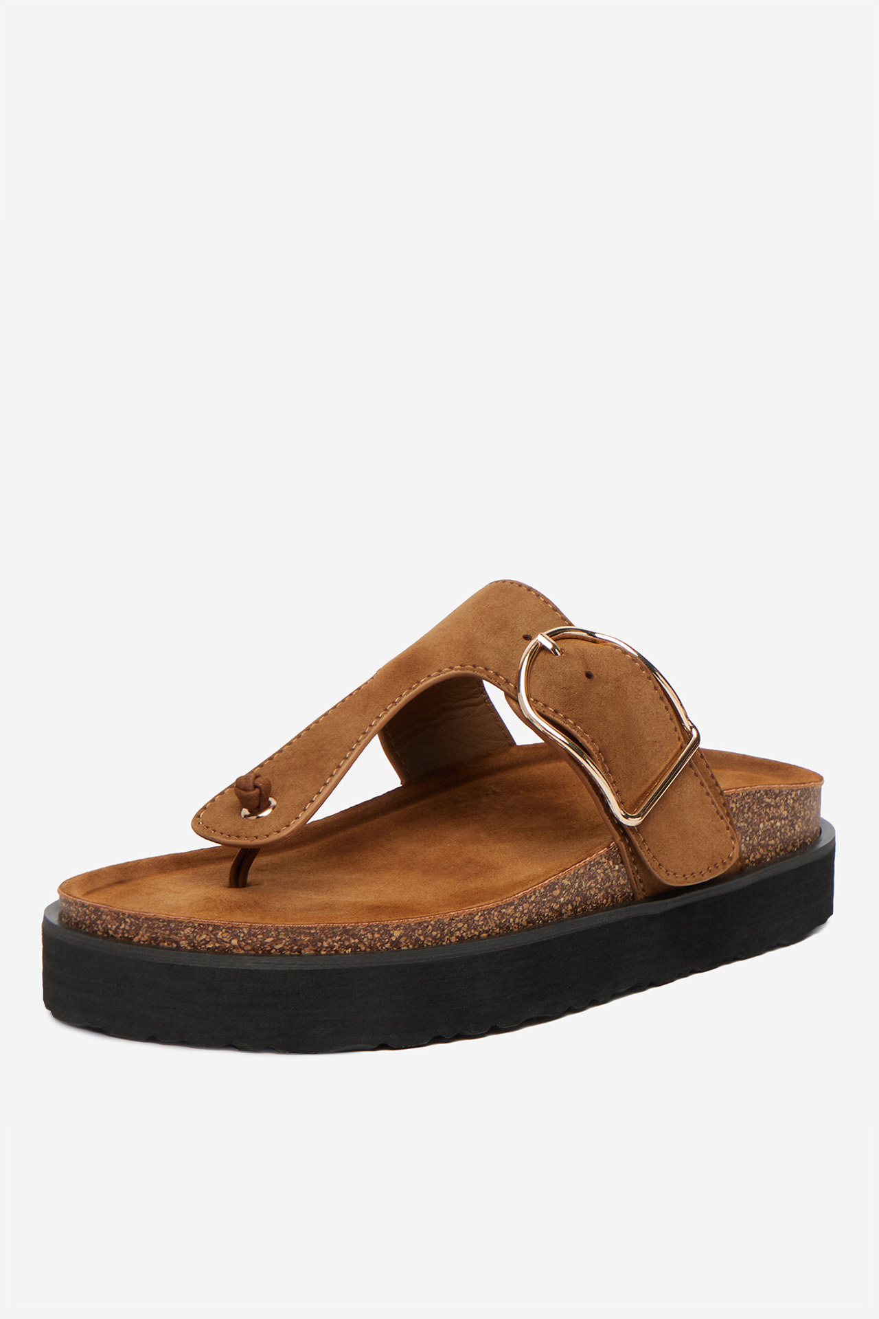 Žabky Světle hnědá