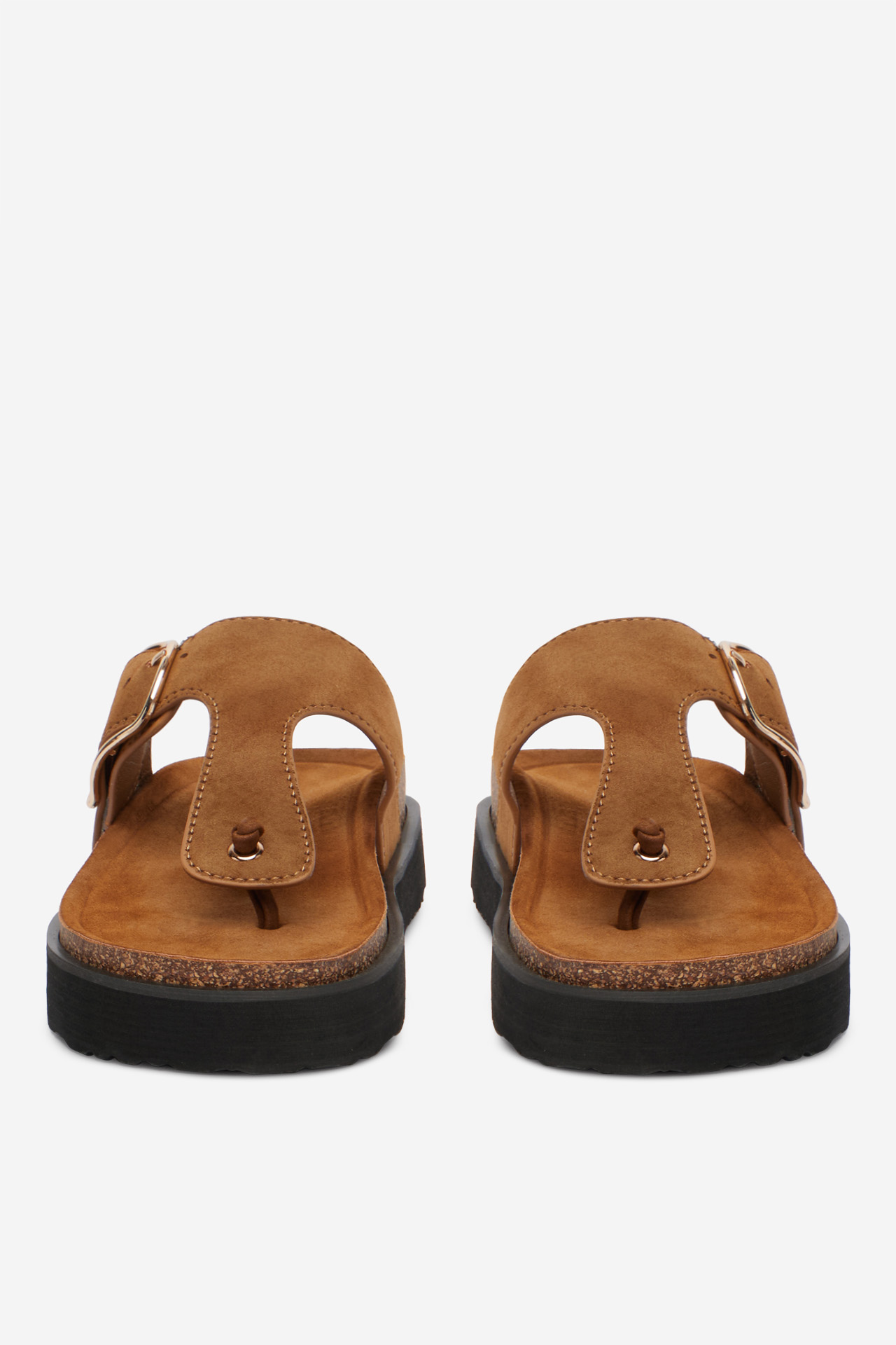 Žabky Světle hnědá