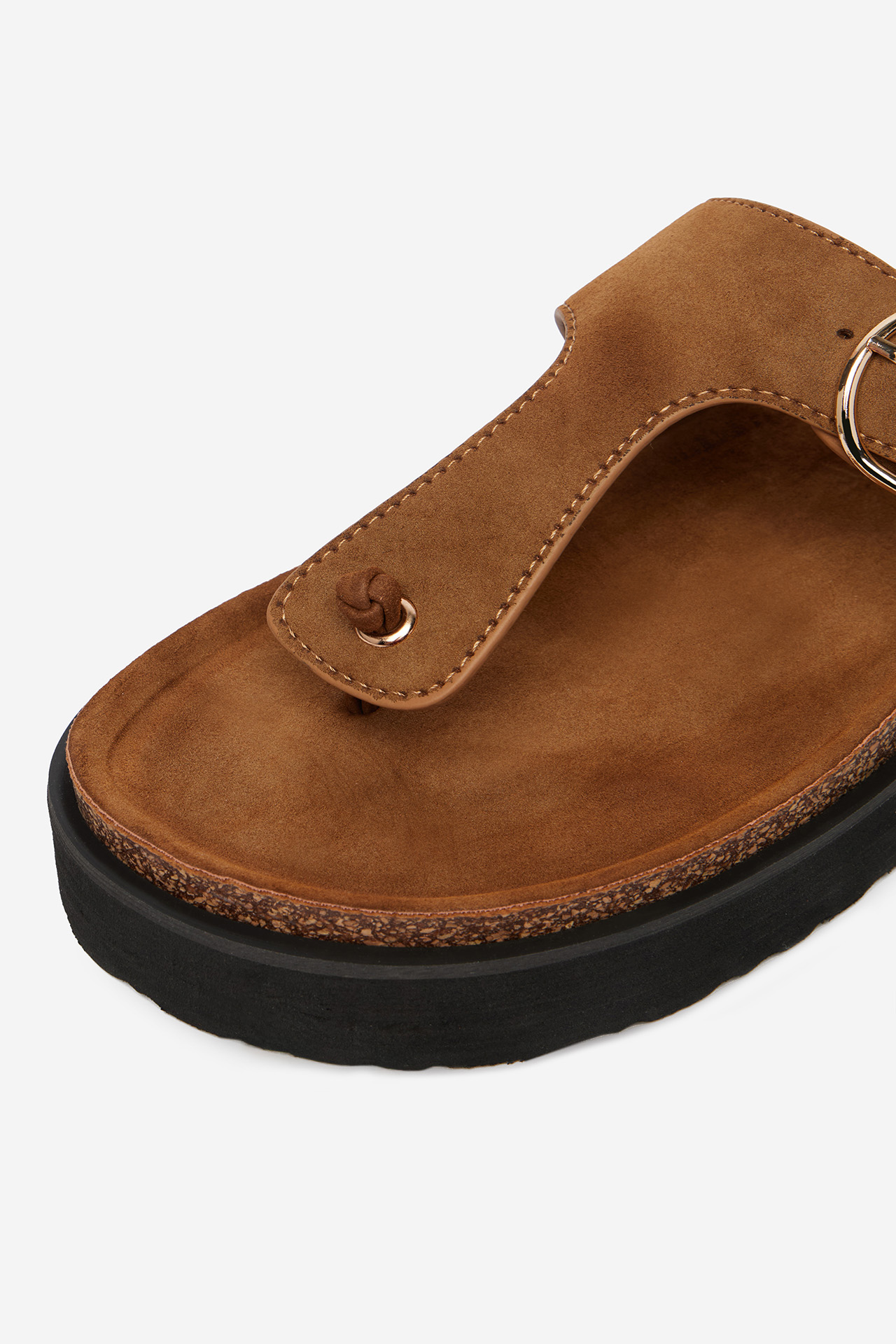 Žabky Světle hnědá