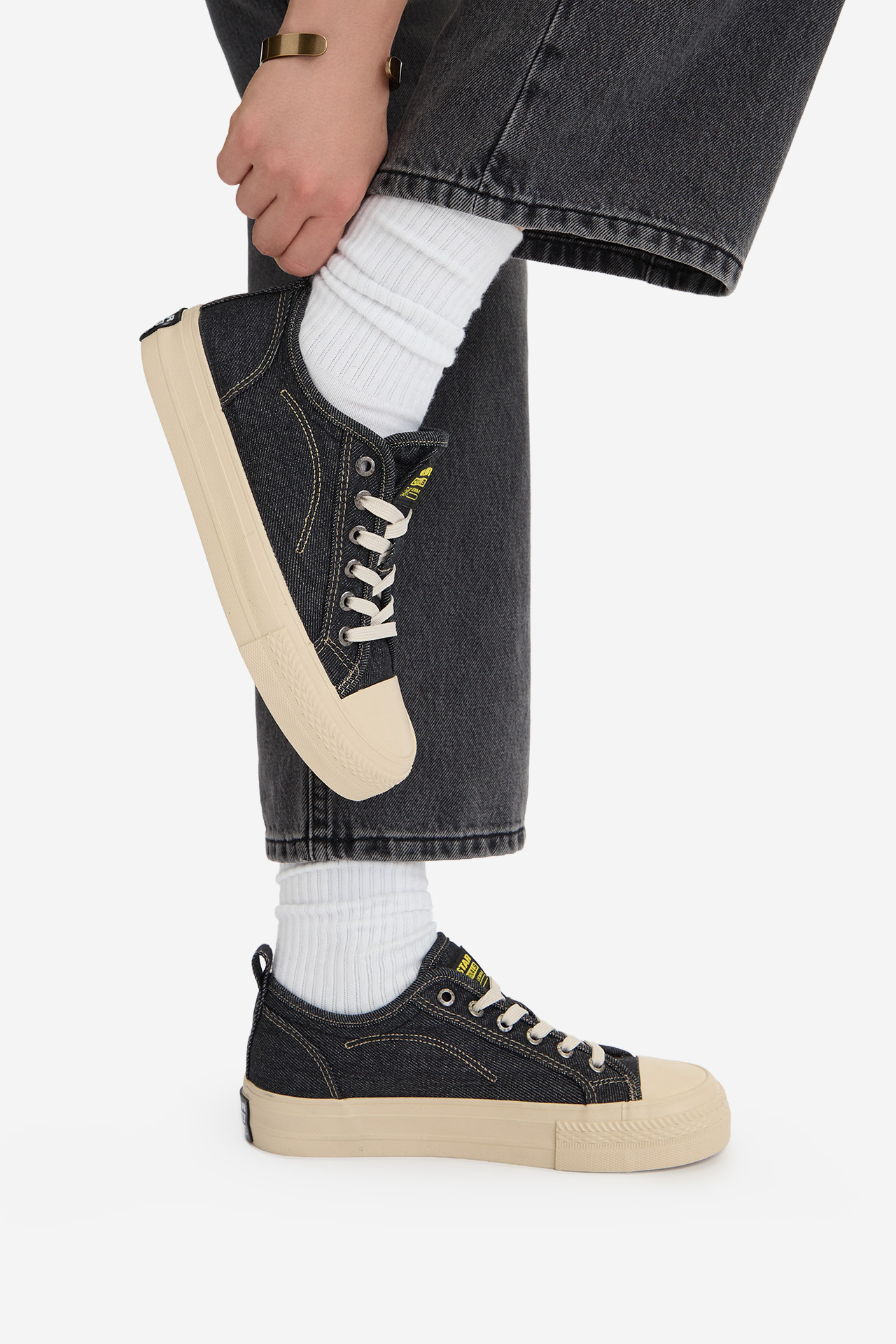 Platnene superge Mornarsko modra