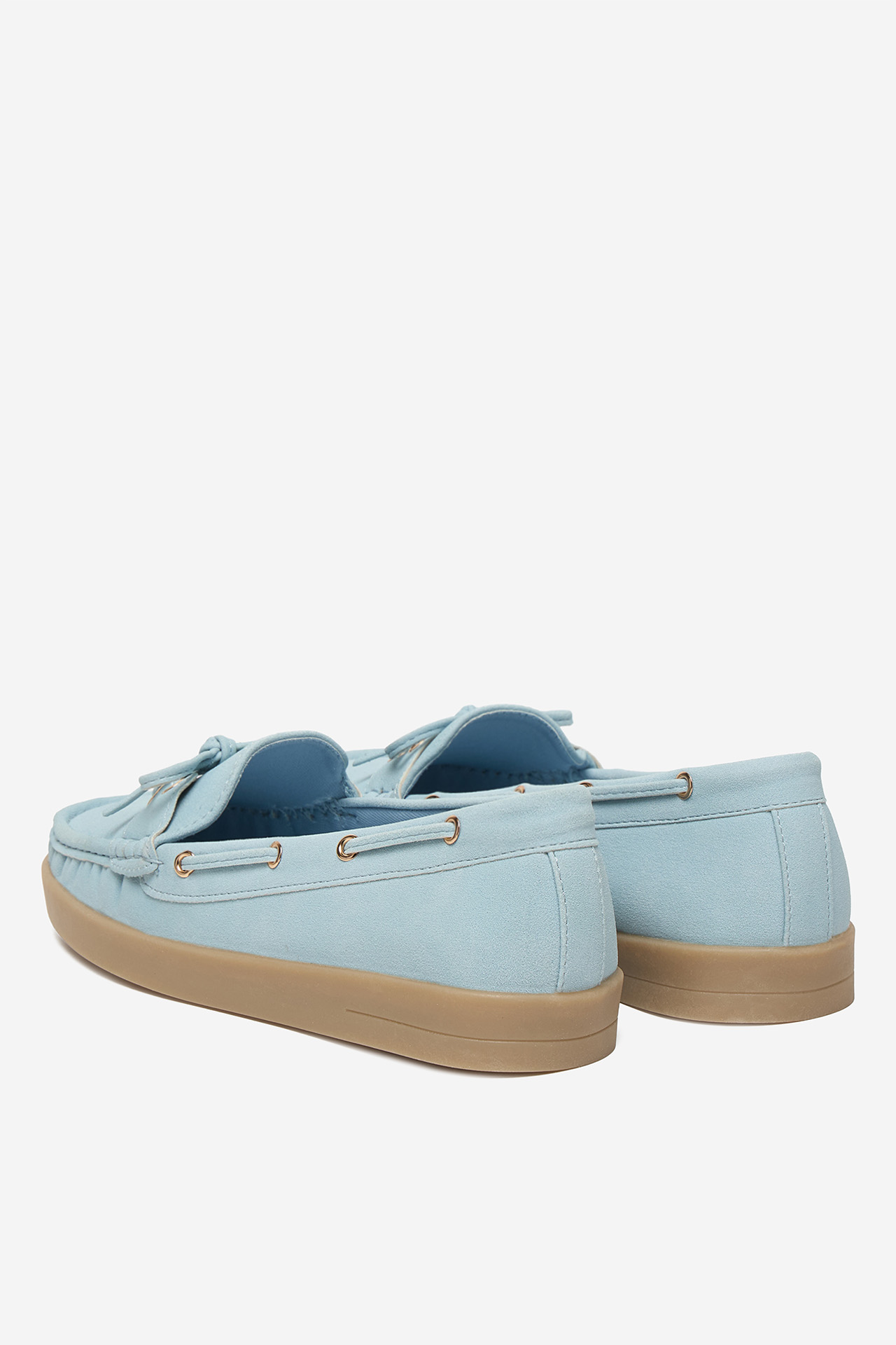 Mokasíny Světle modrá