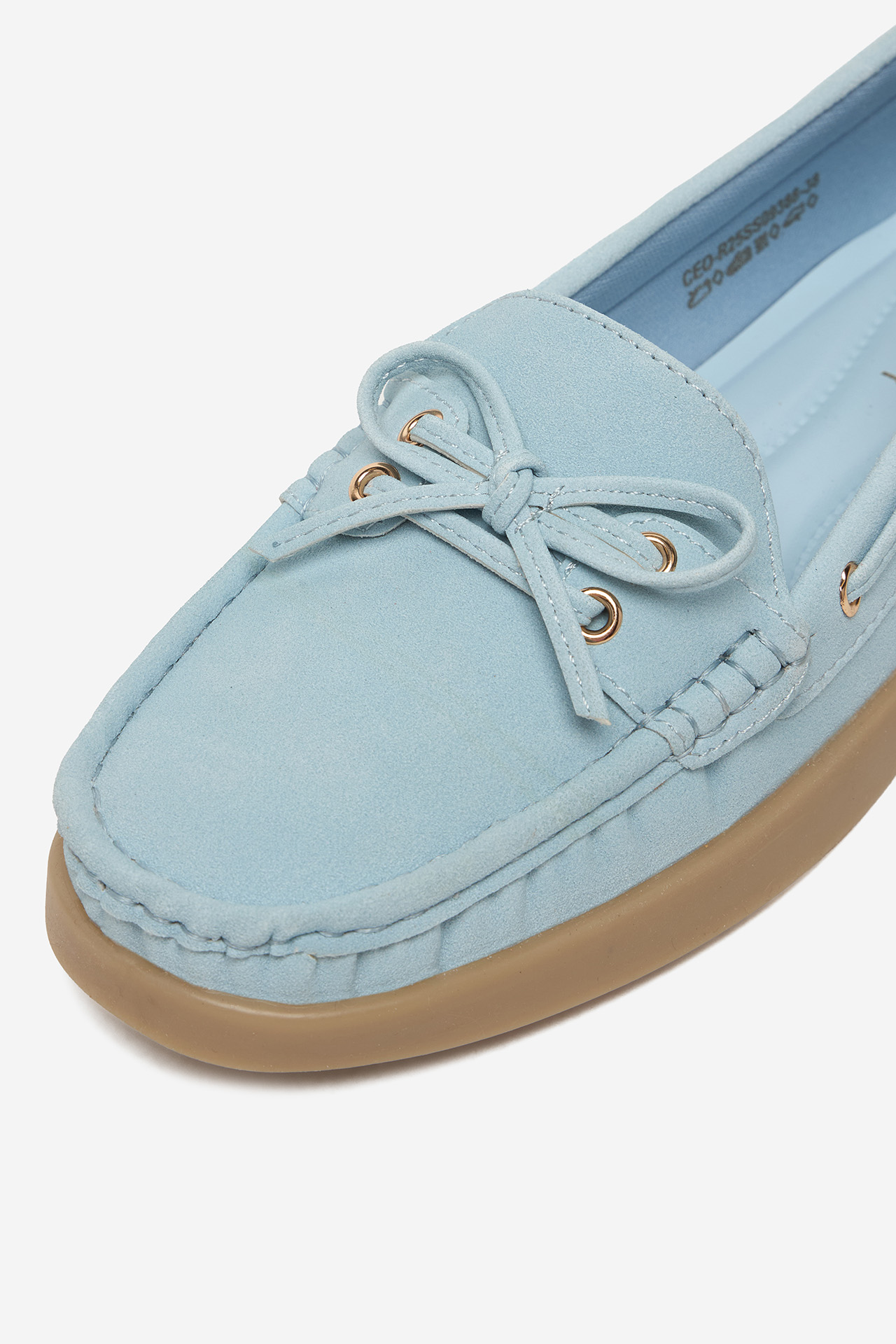 Mokasíny Světle modrá