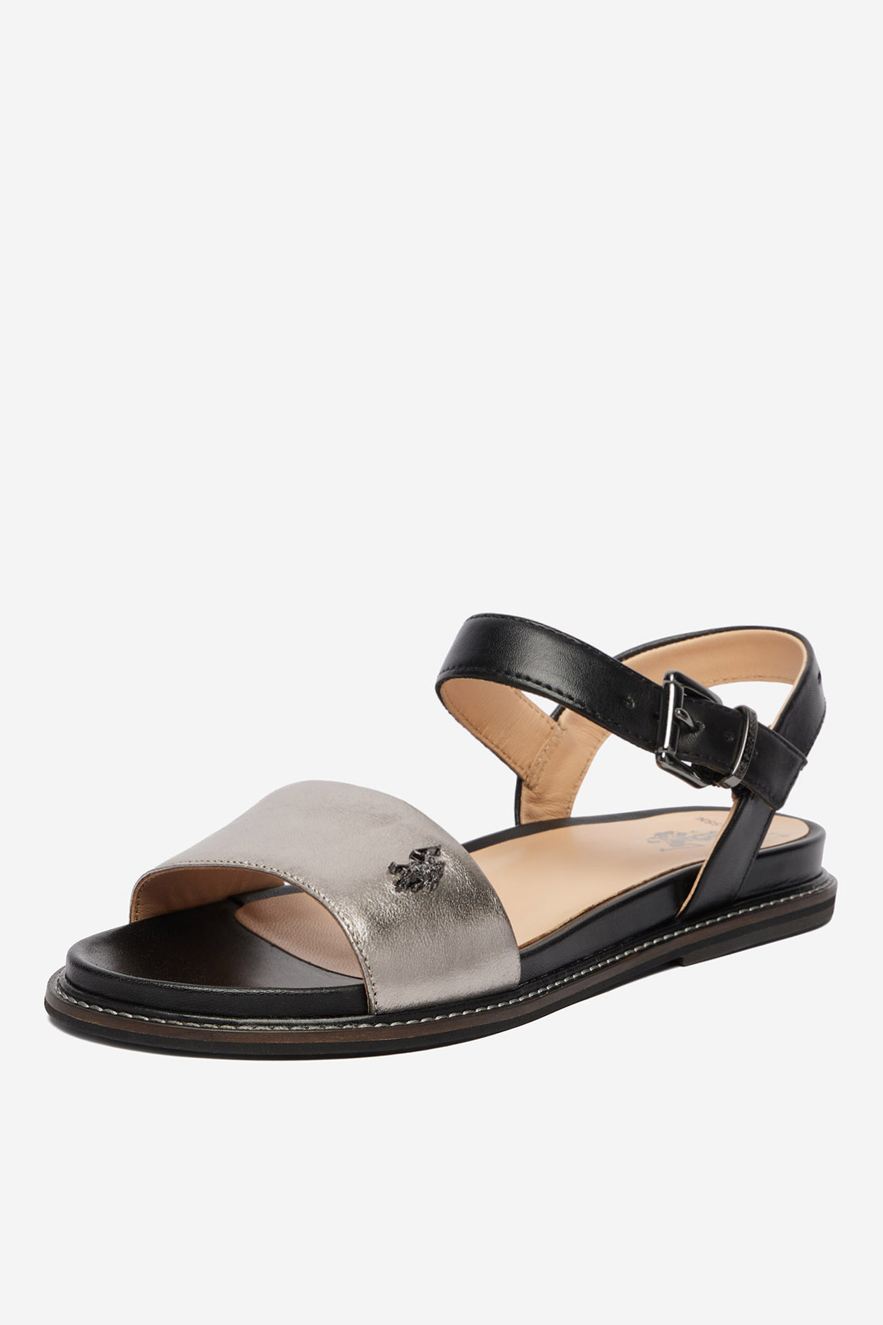 Sandály Stříbrná