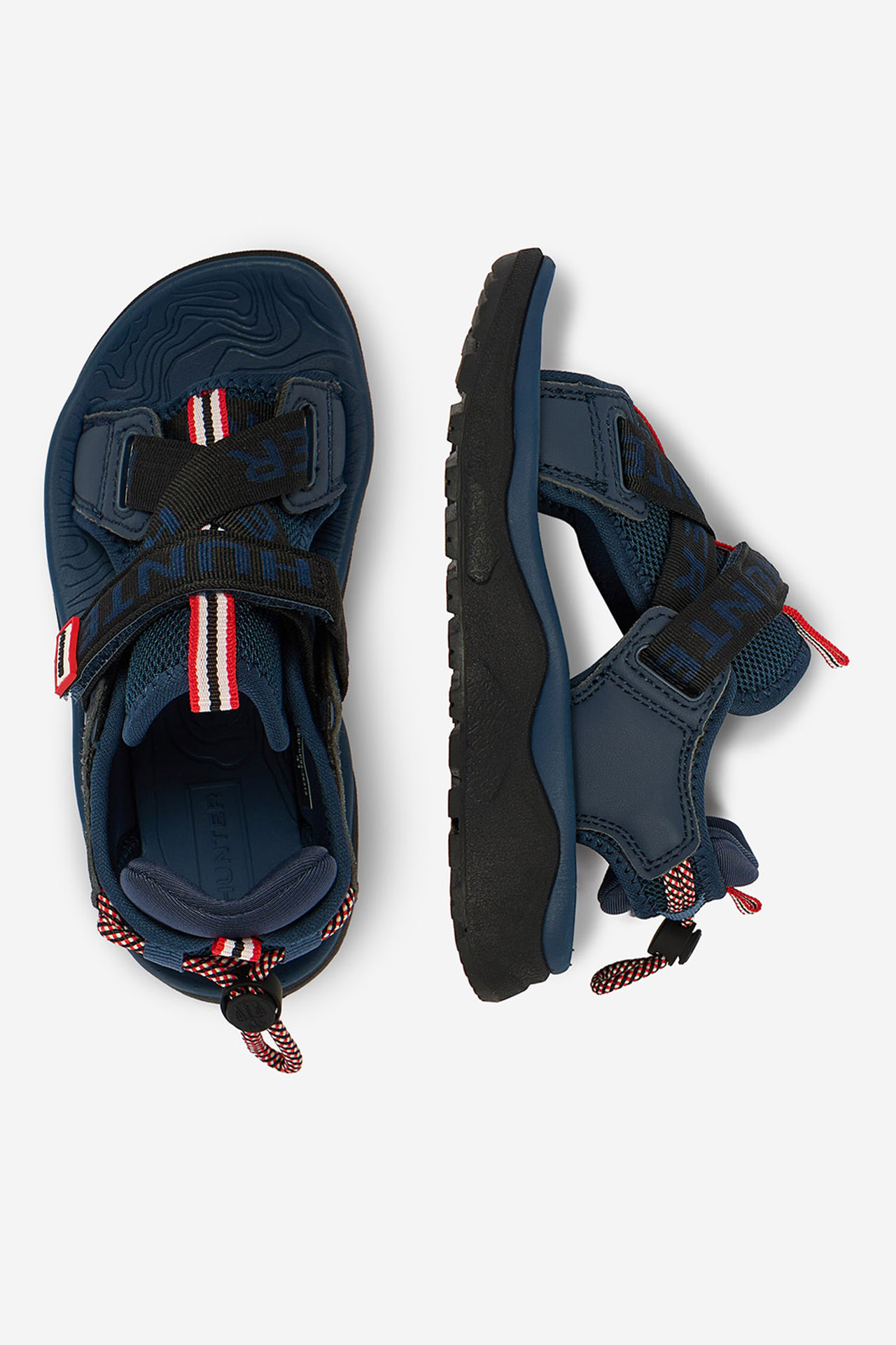 Sandály Tmavomodrá