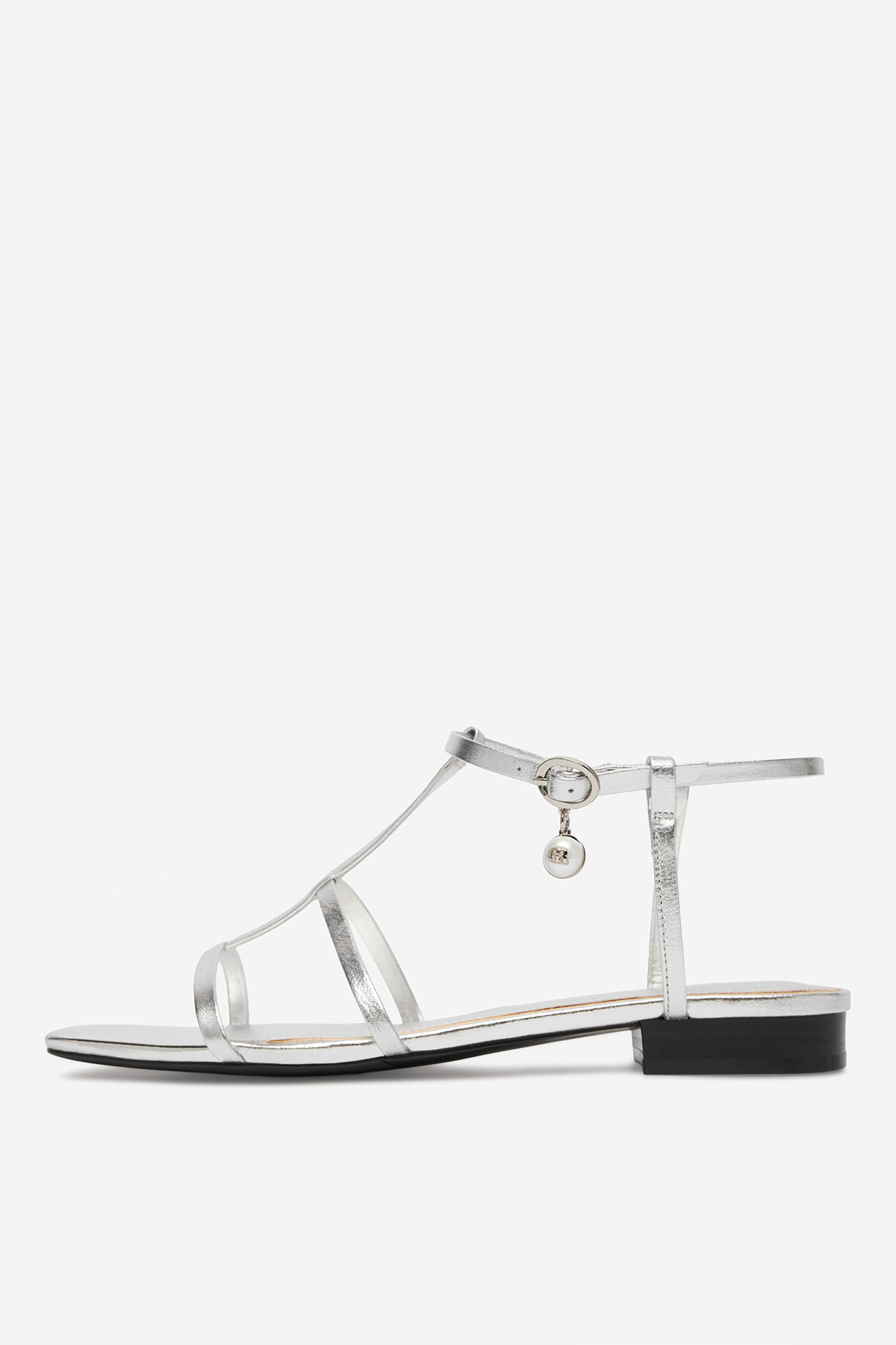 Sandale Argintiu