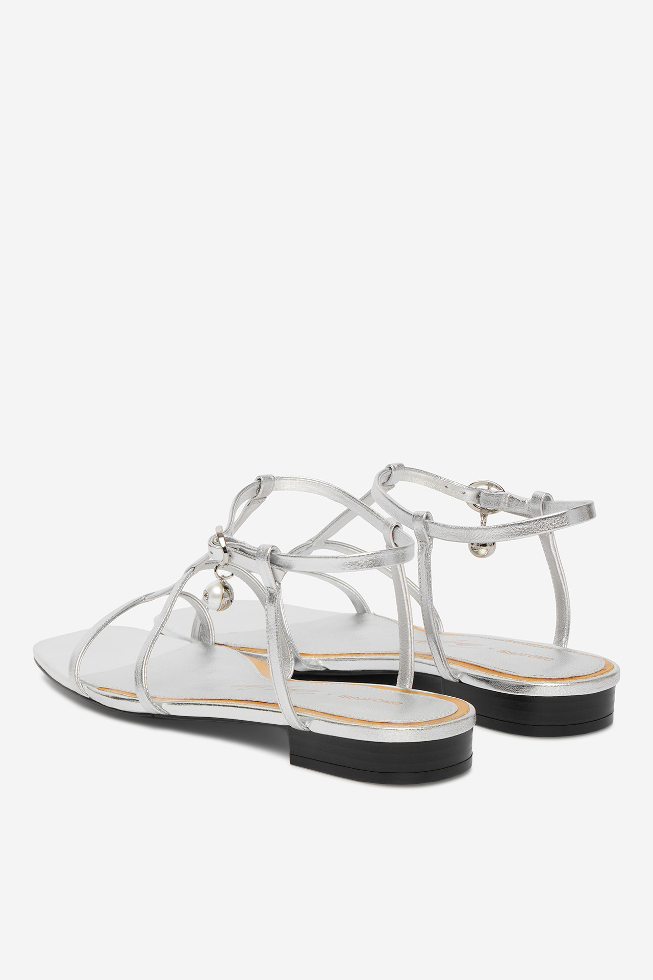 Sandale Argintiu