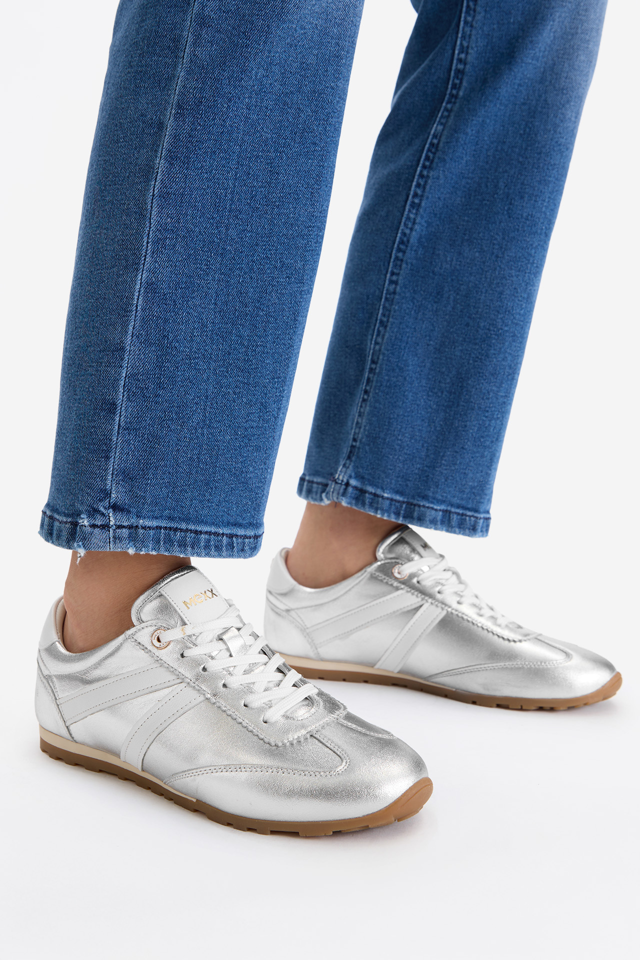 Sneakersy Stříbrná