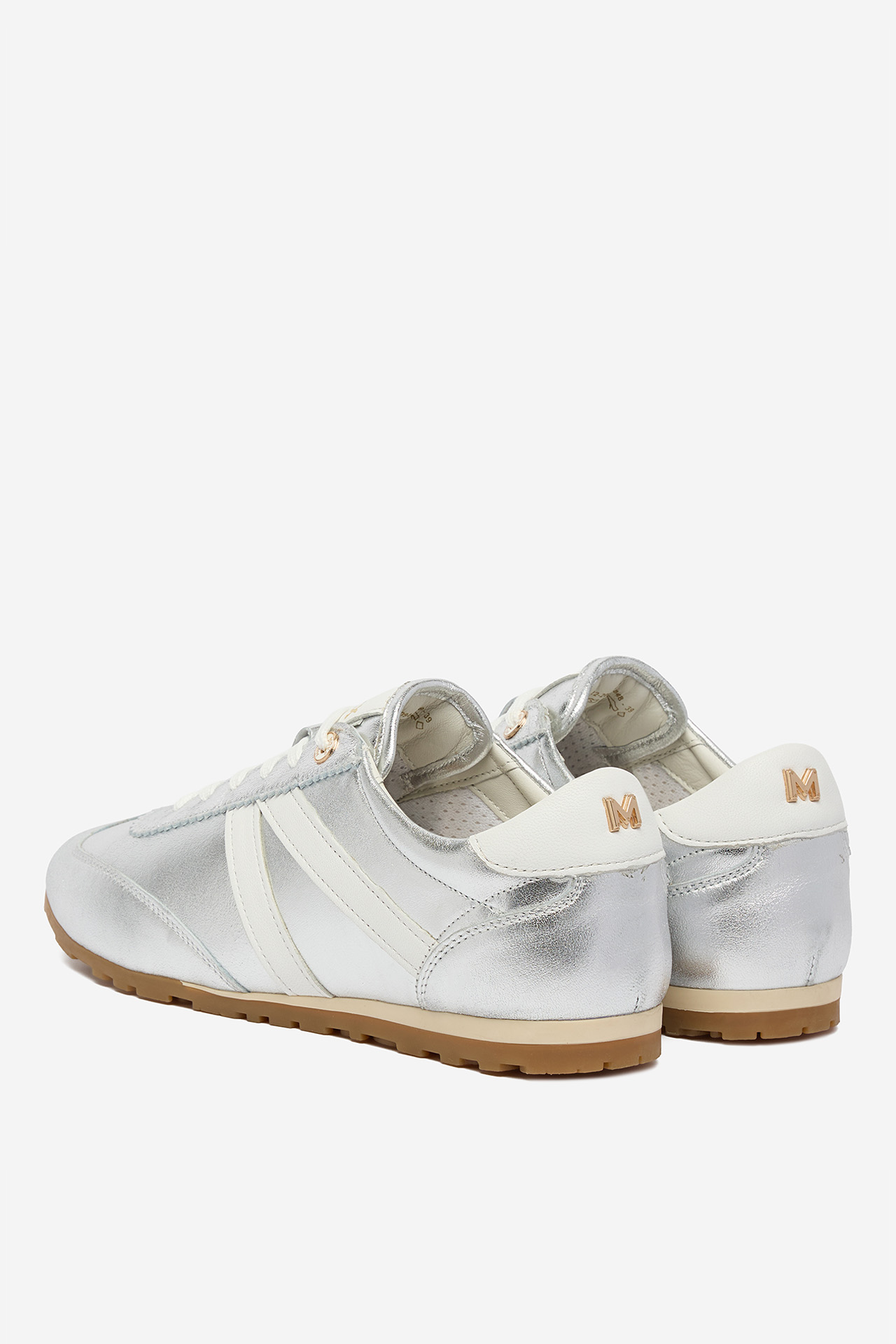 Sneakersy Stříbrná