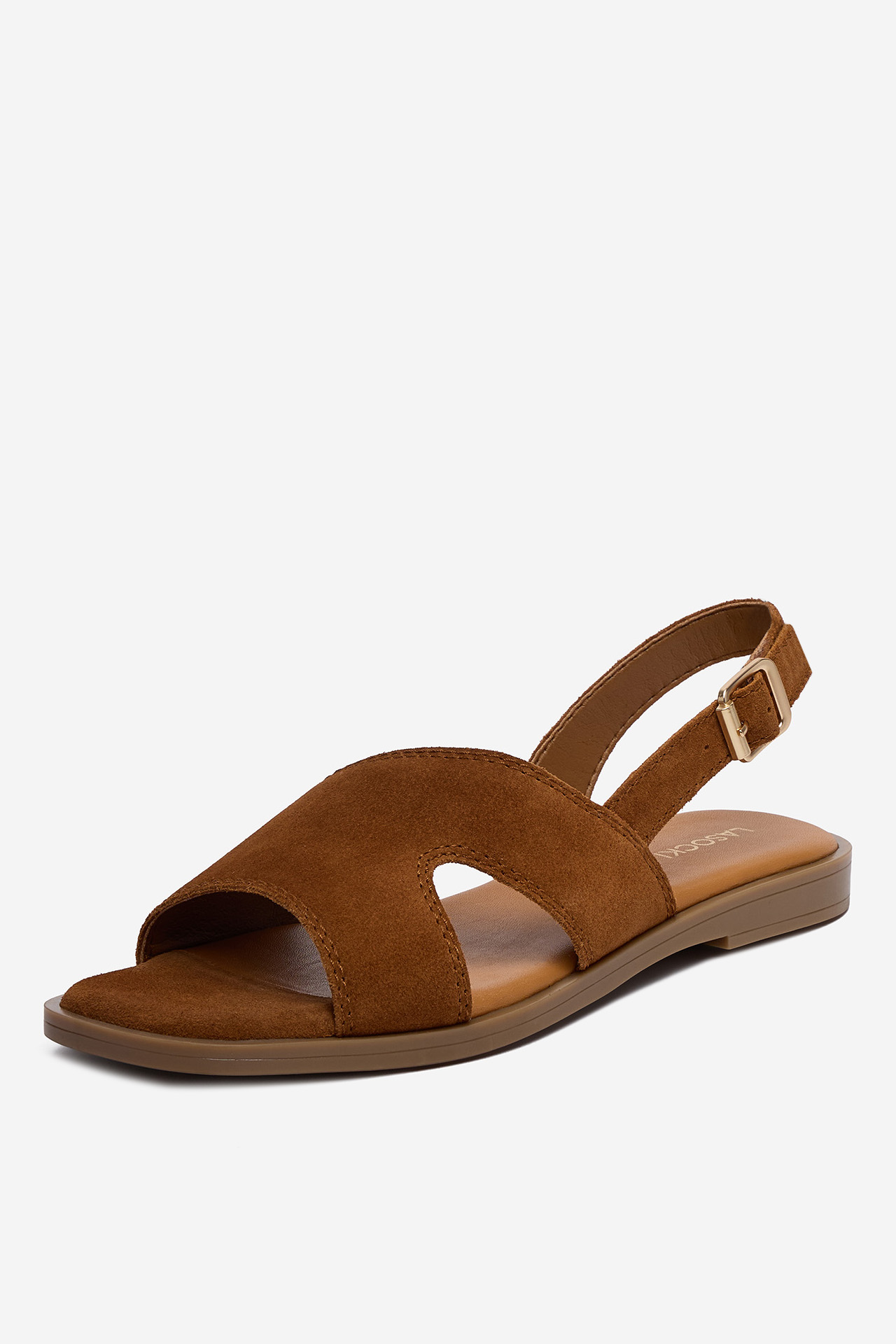 Sandály Hnědá