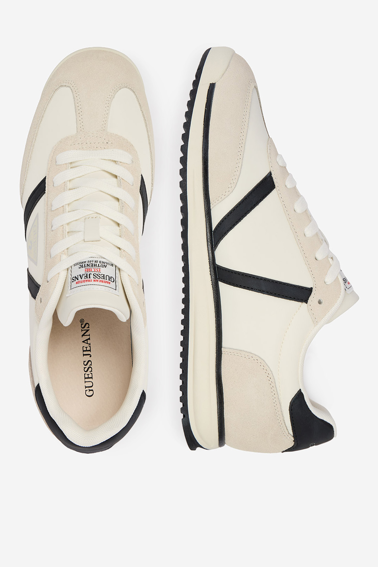 Sneakersy Krémová