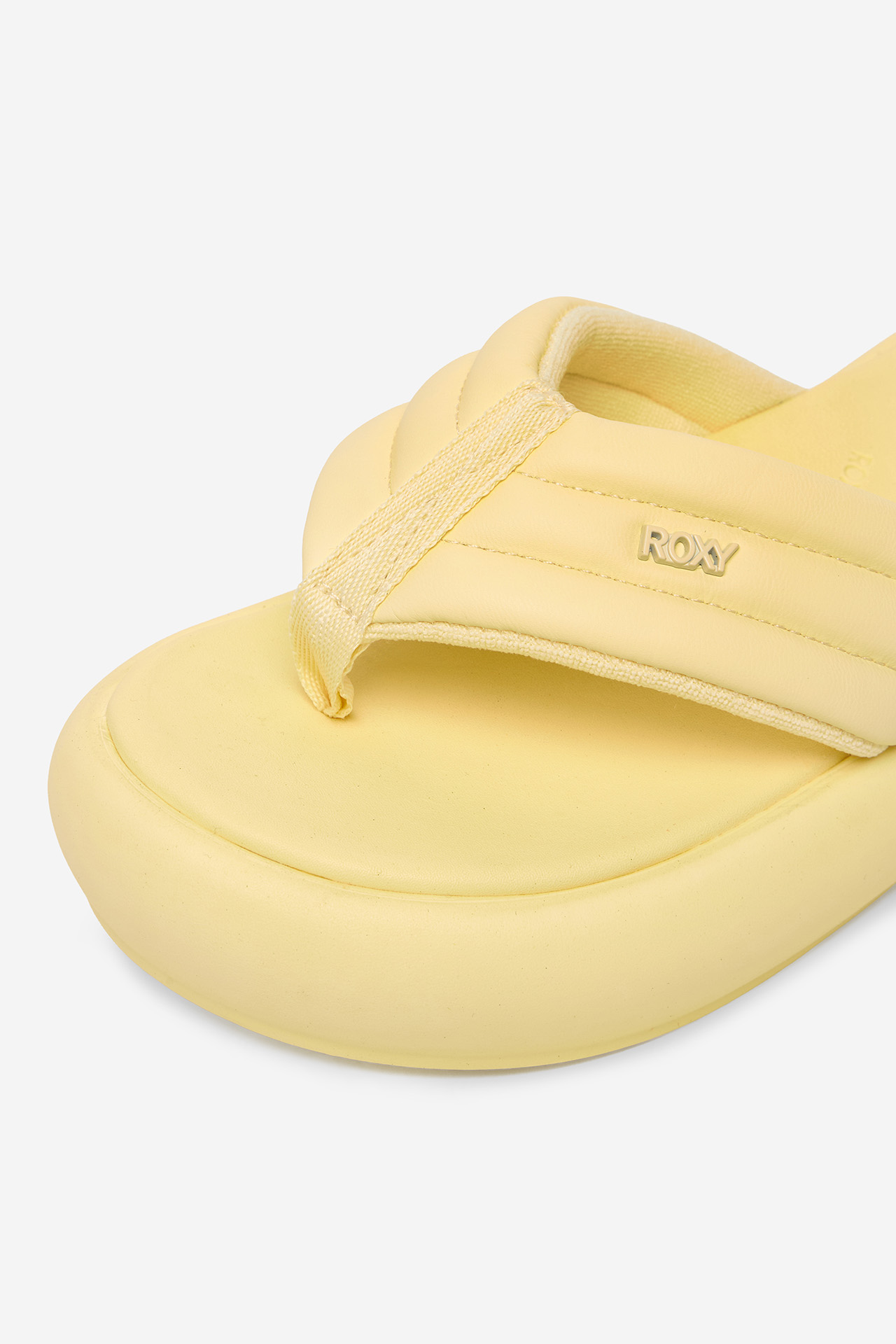 Žabky Světle žlutá