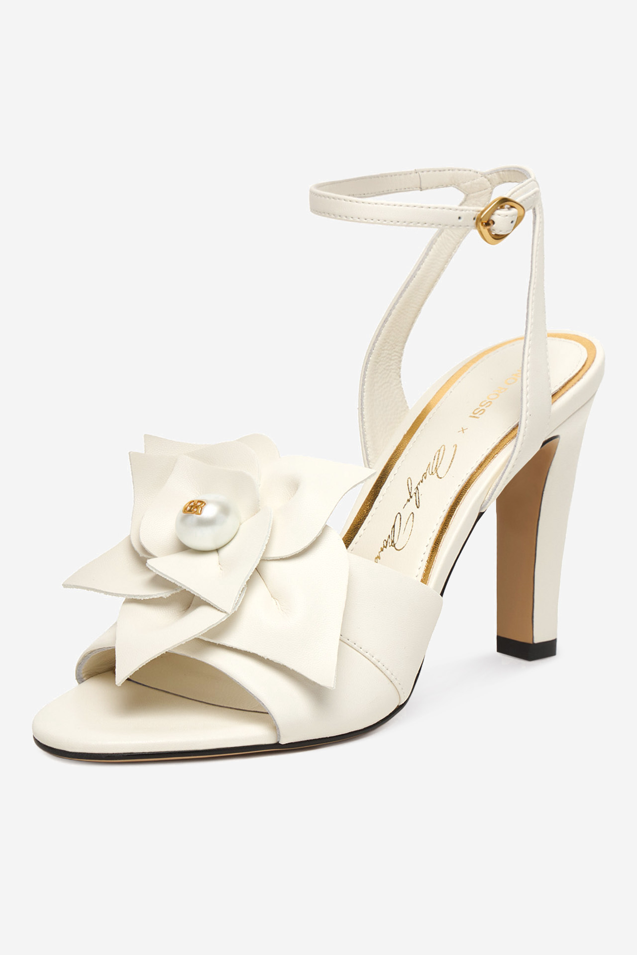 Сандали Бял