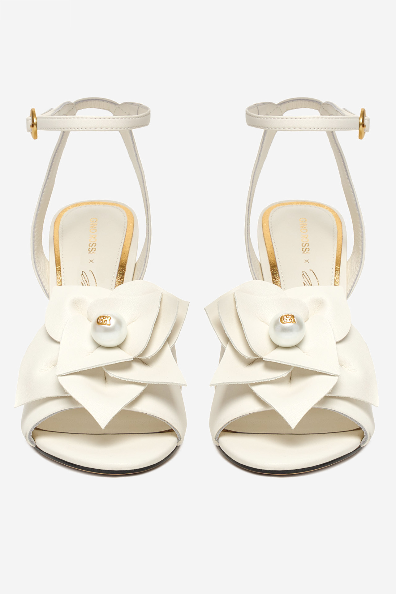 Сандали Бял