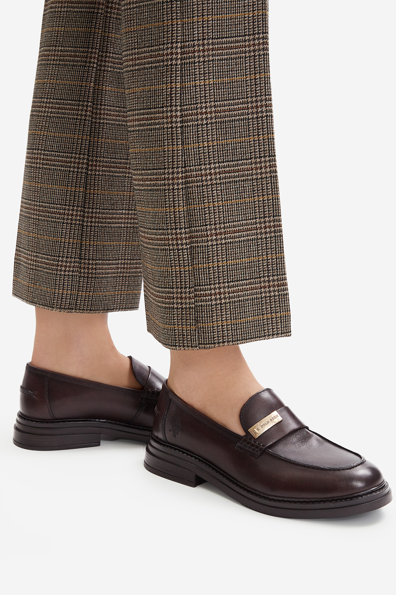 Loafersy Tmavě hnědá