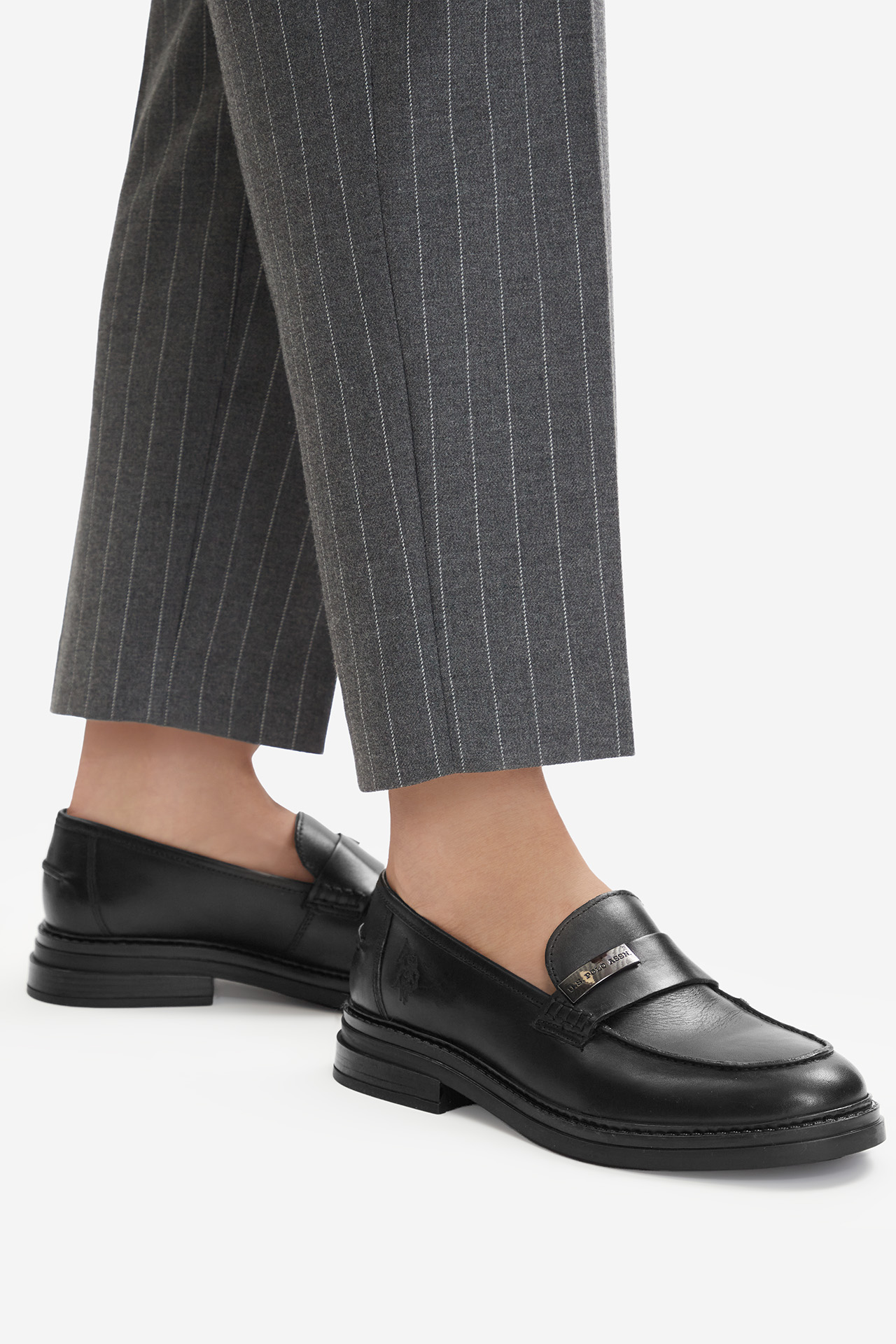 Loafersy Černá