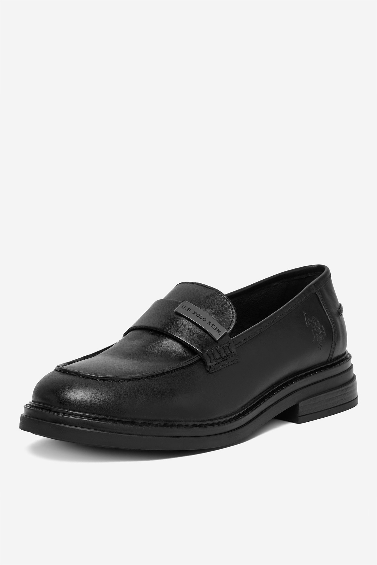 Loafersy Černá