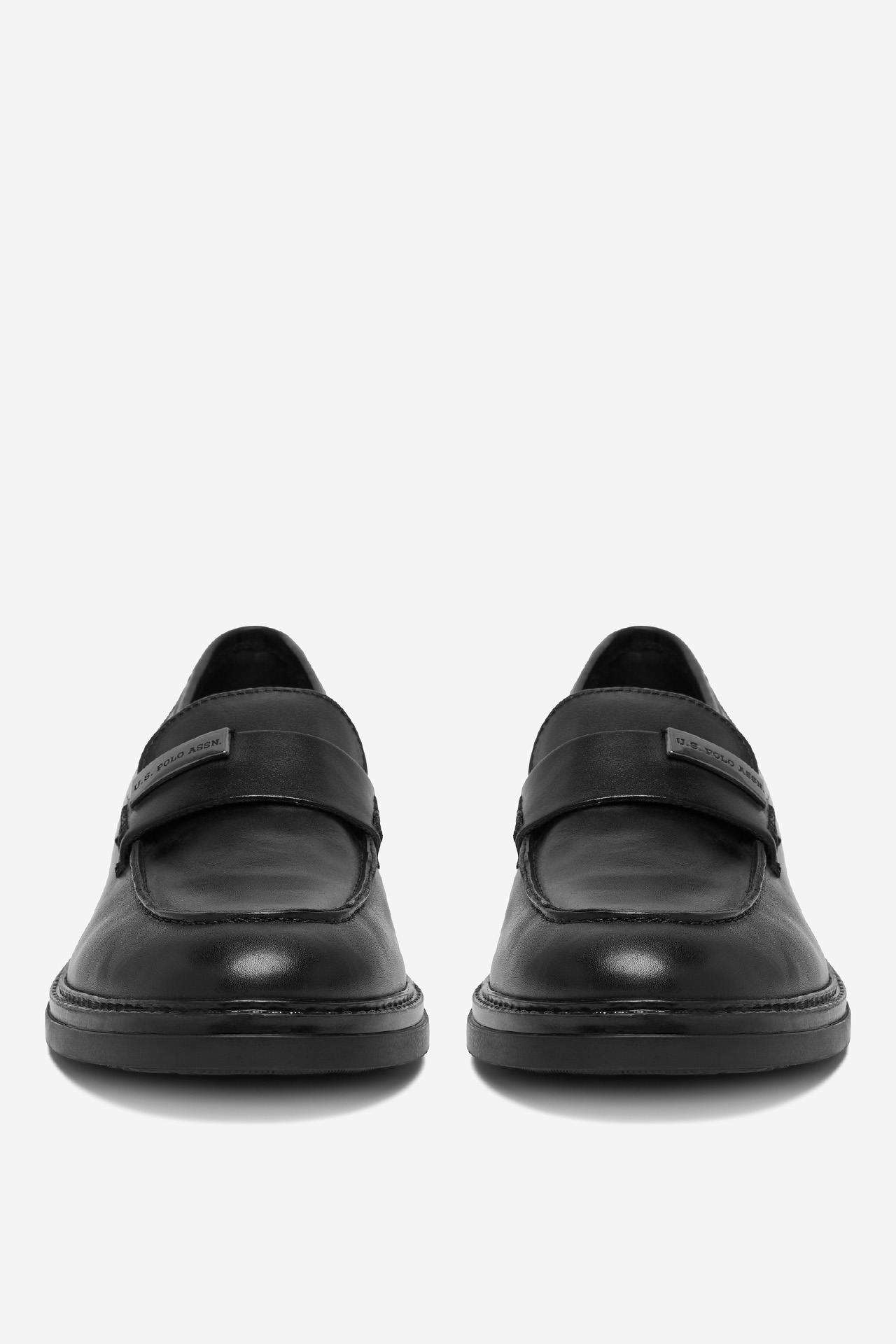 Loafersy Černá