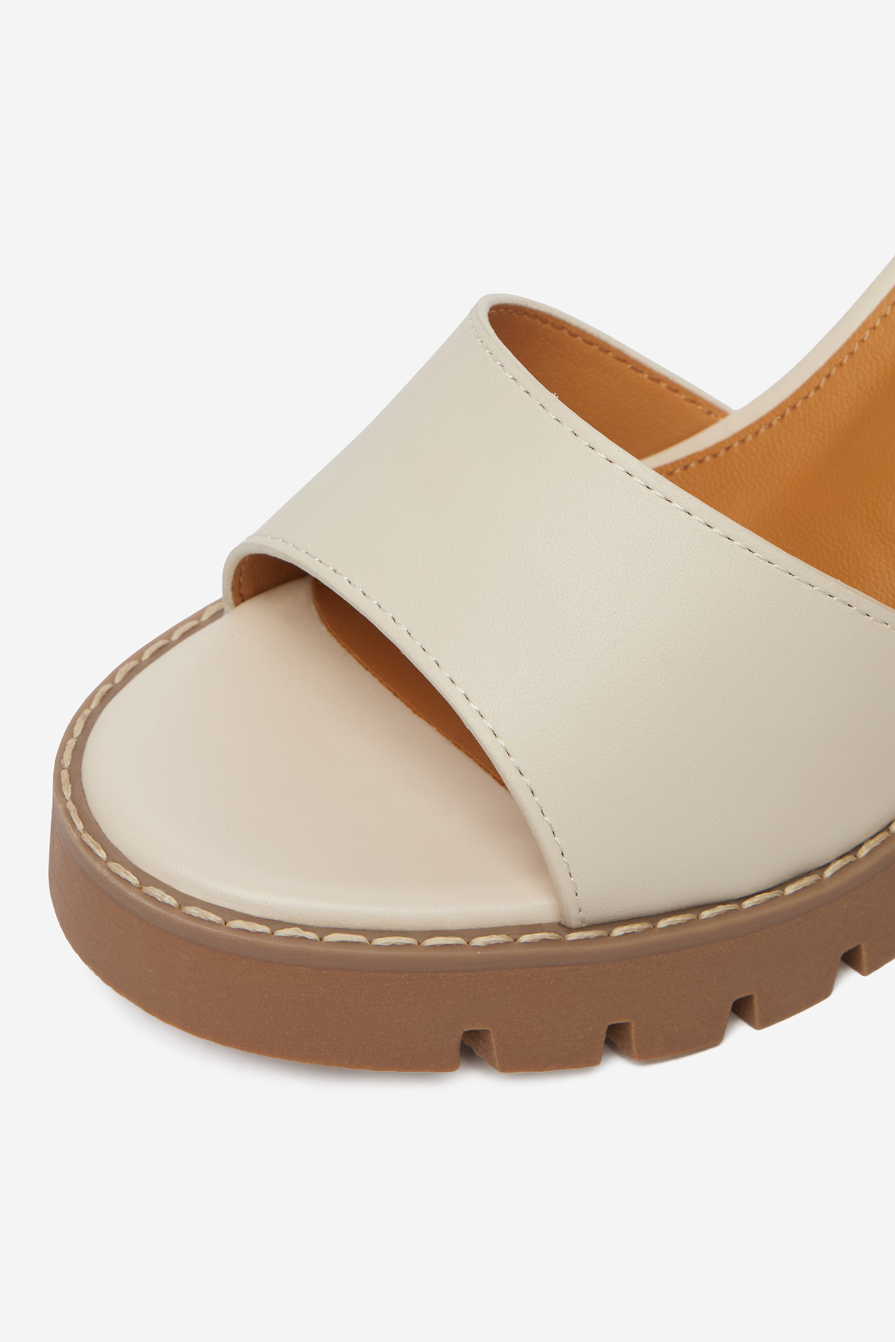 Sandály Světle béžová