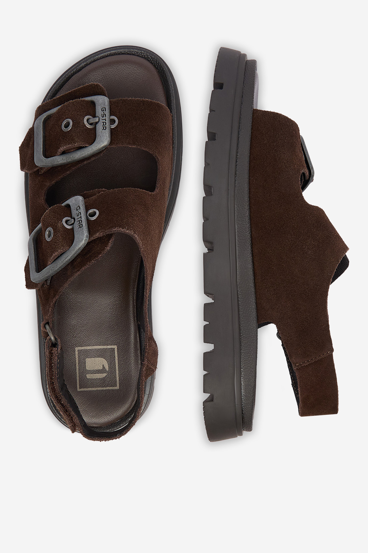 Sandali Čokoladno rjava