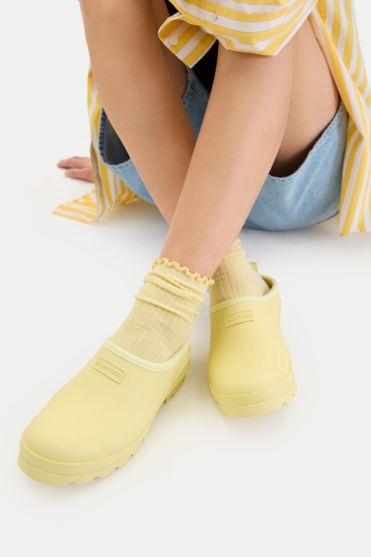 Papucs Világossárga