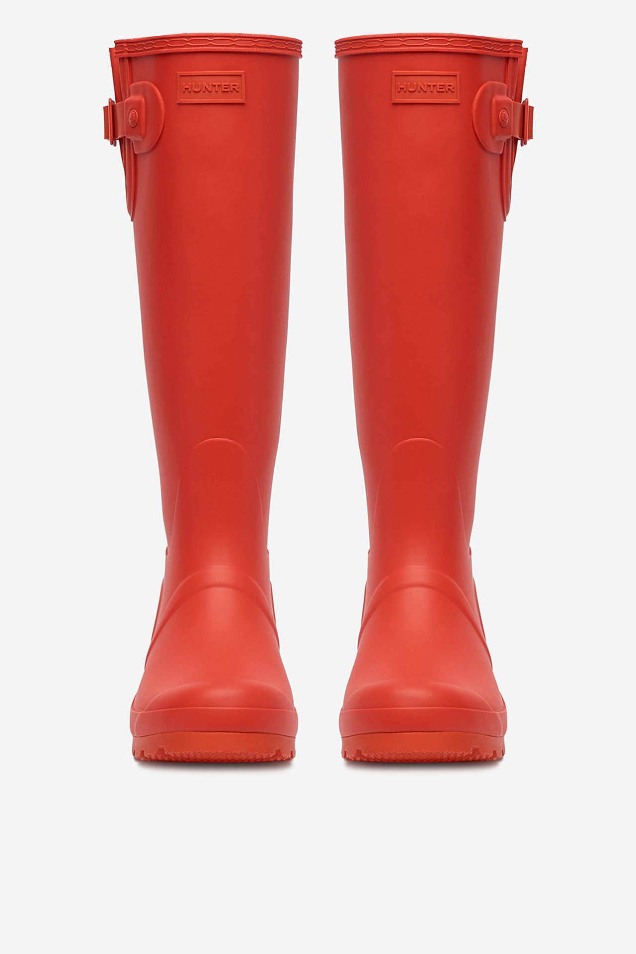 Gumijasti škornji Rdeča