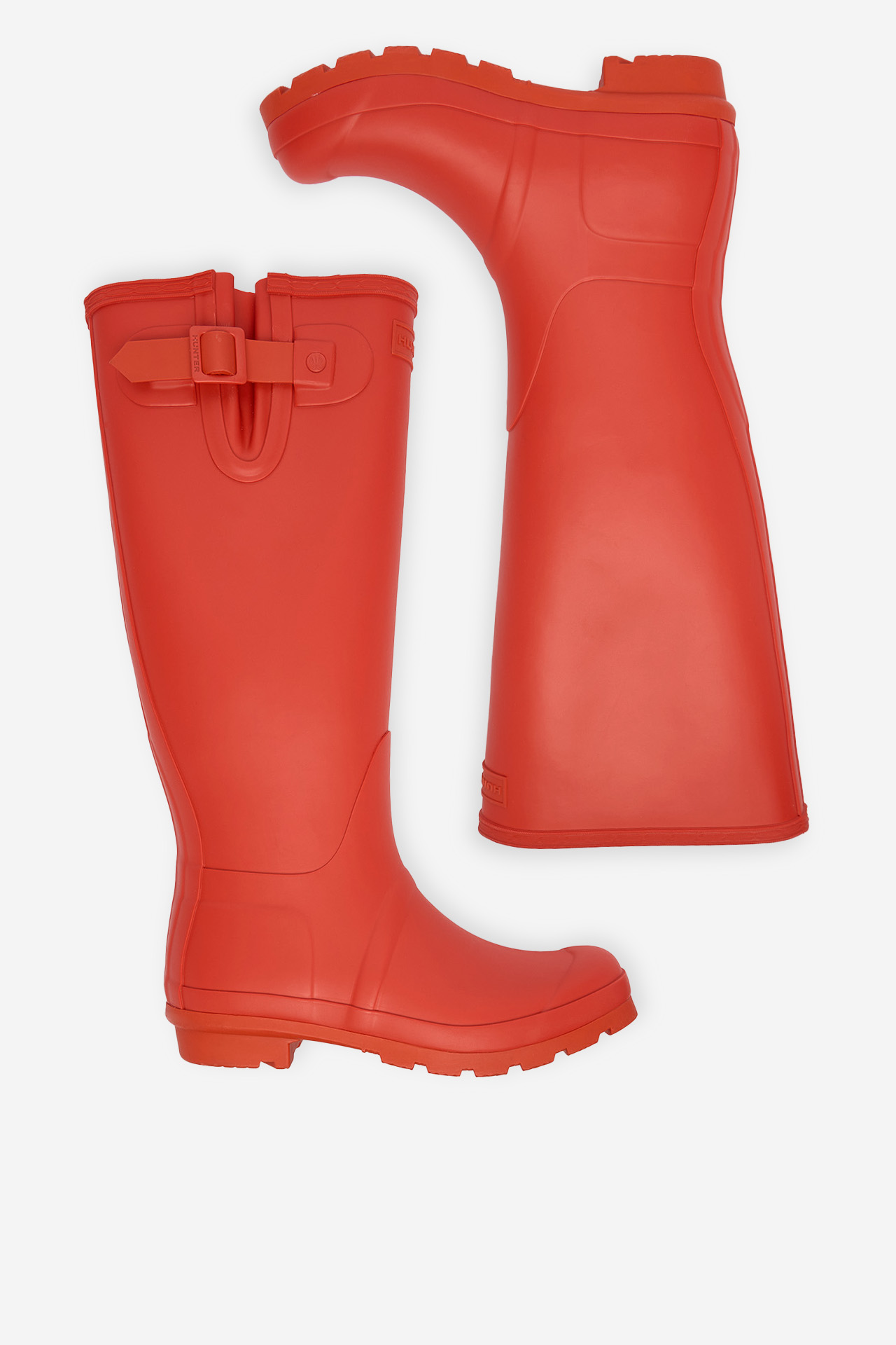 Gumijasti škornji Rdeča