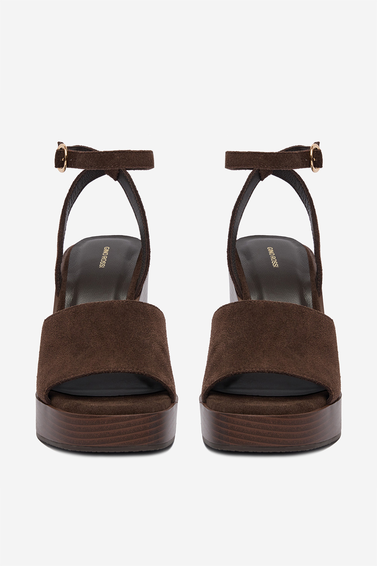 Sandály Tmavě hnědá