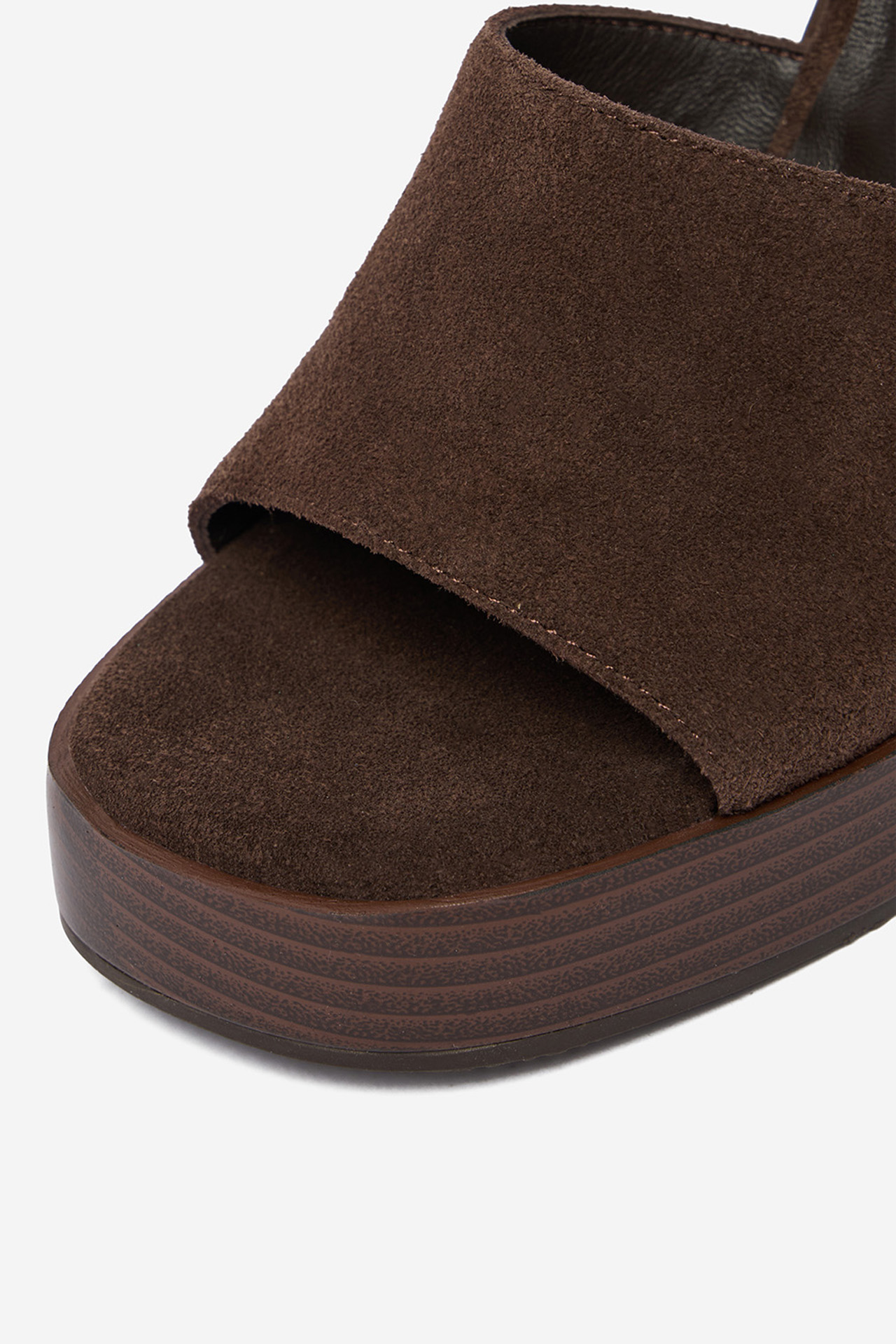 Sandály Tmavě hnědá