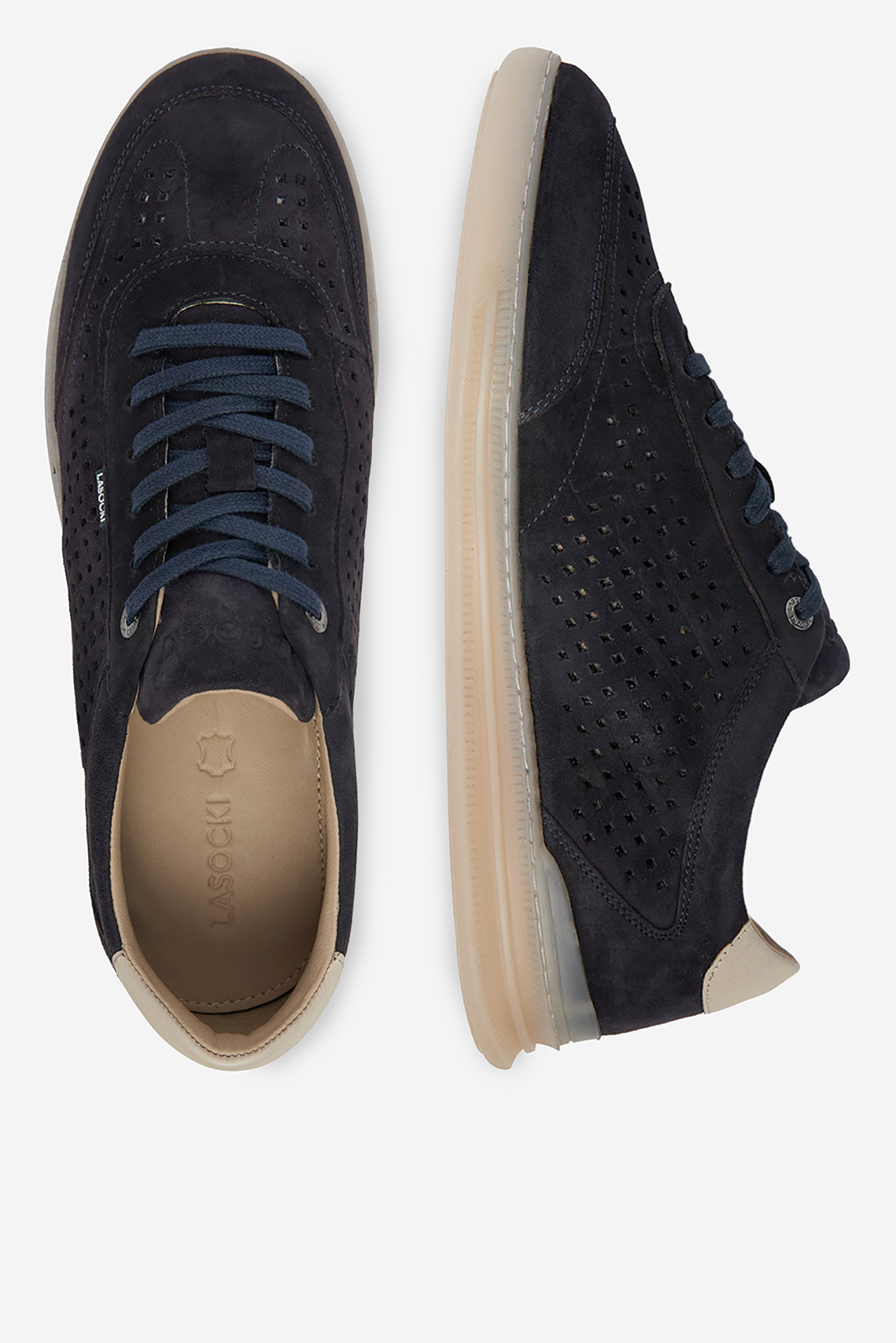 Nizki čevlji Mornarsko modra