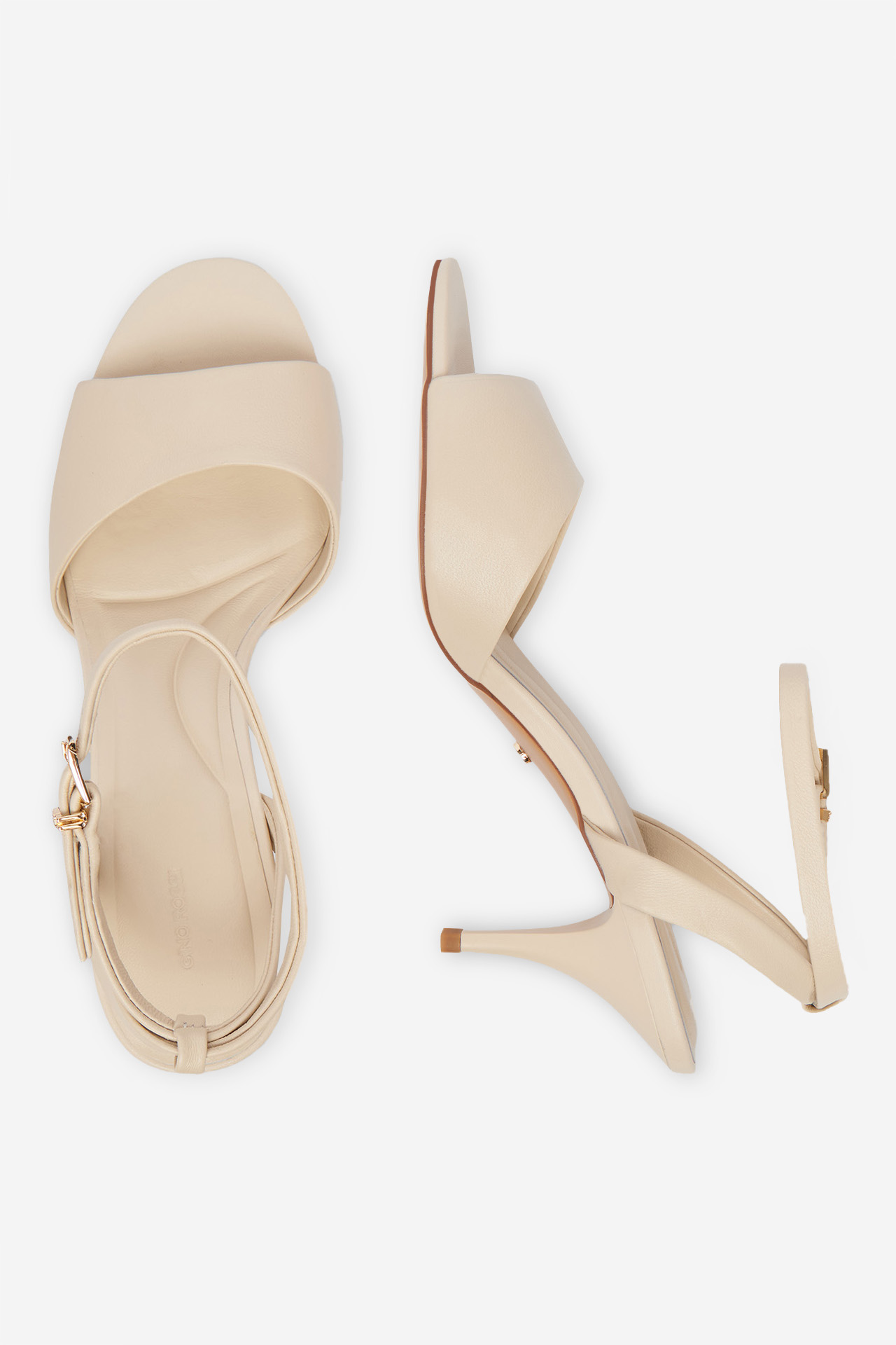 Sandály Světle béžová