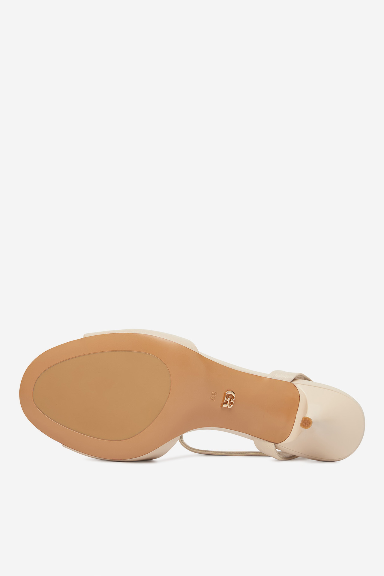 Sandály Světle béžová