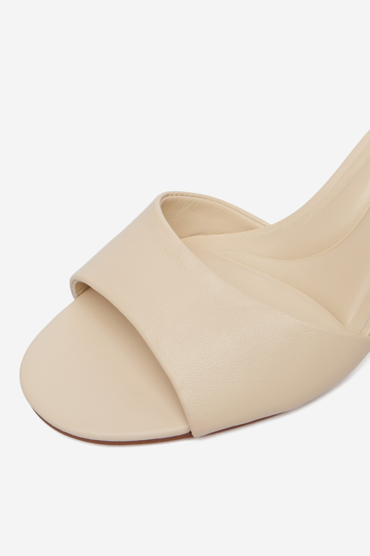 Sandály Světle béžová