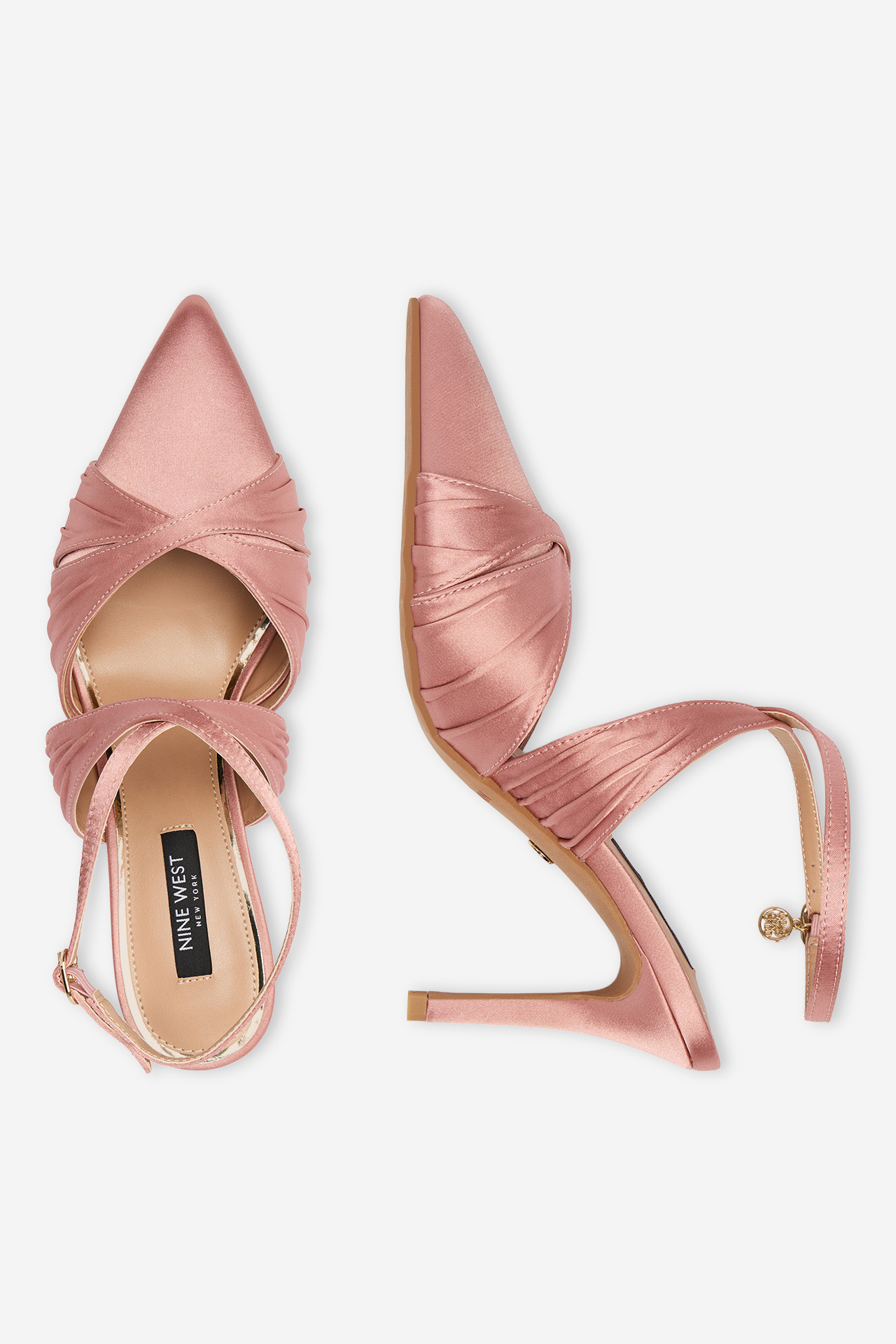 Lodičky na podpatku Růžová